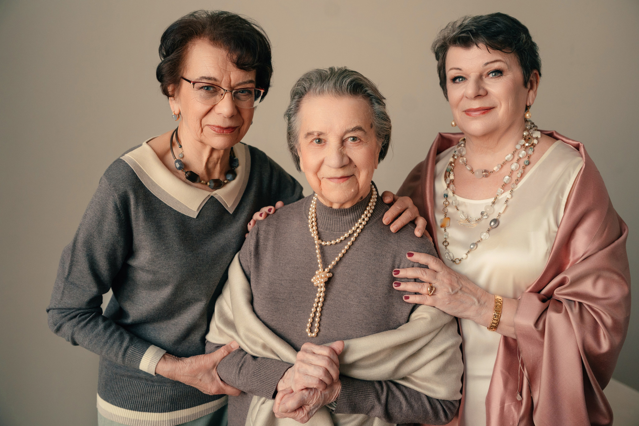 Фотосессия к 100-летию бабушки