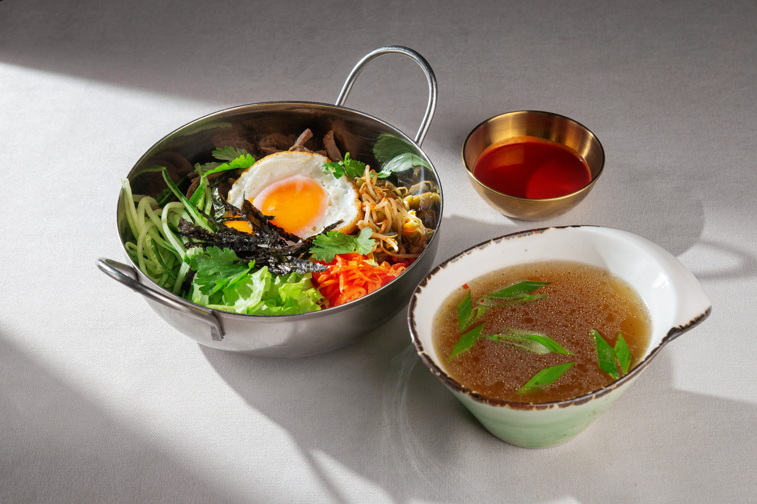 фуд фотография бибимбап рис мясо овощи яйцо ресторан SARANG Саратов Энгельс