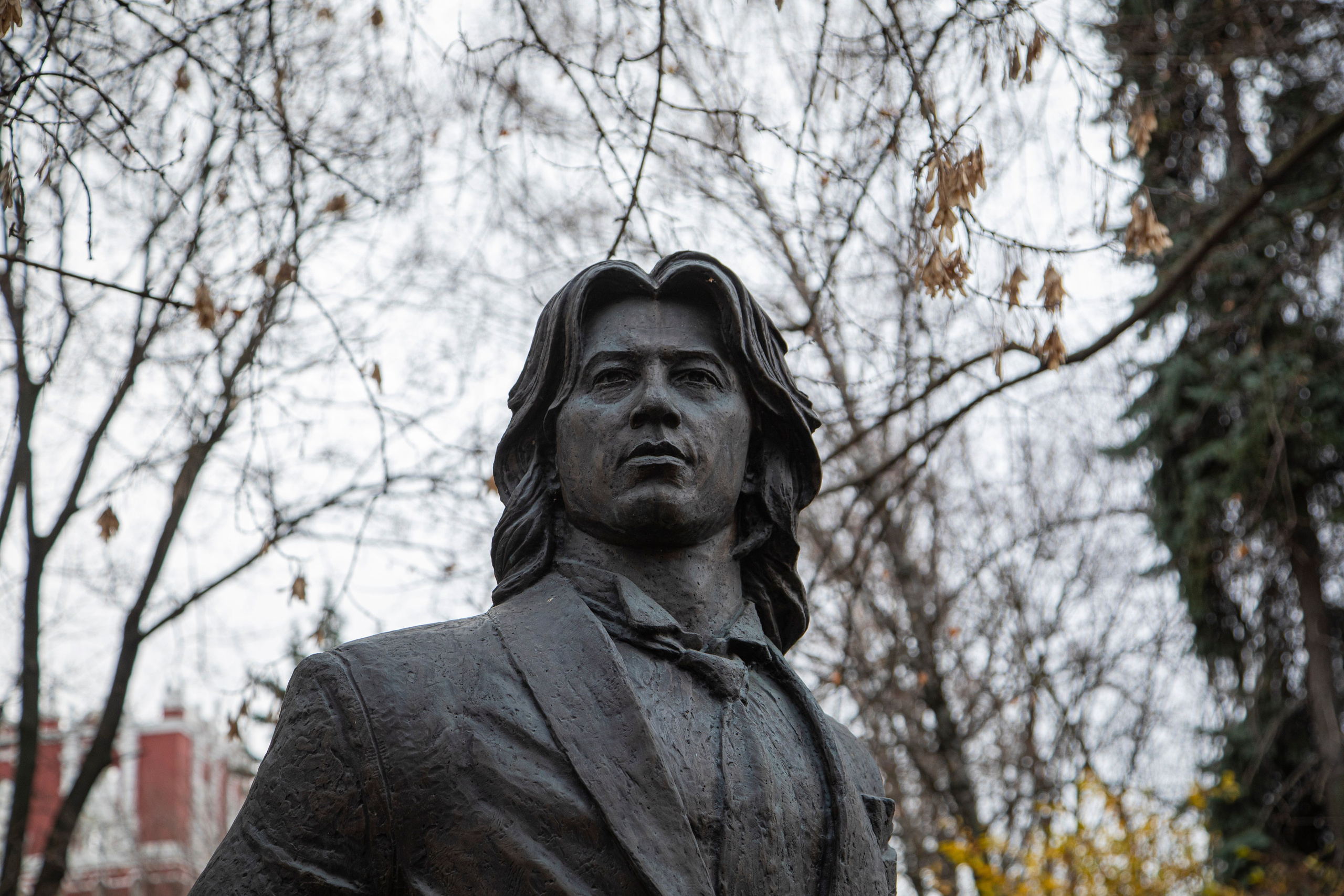 Осенняя прогулка по Новодевичьему кладбищу. Фотограф Сергей Ловкий