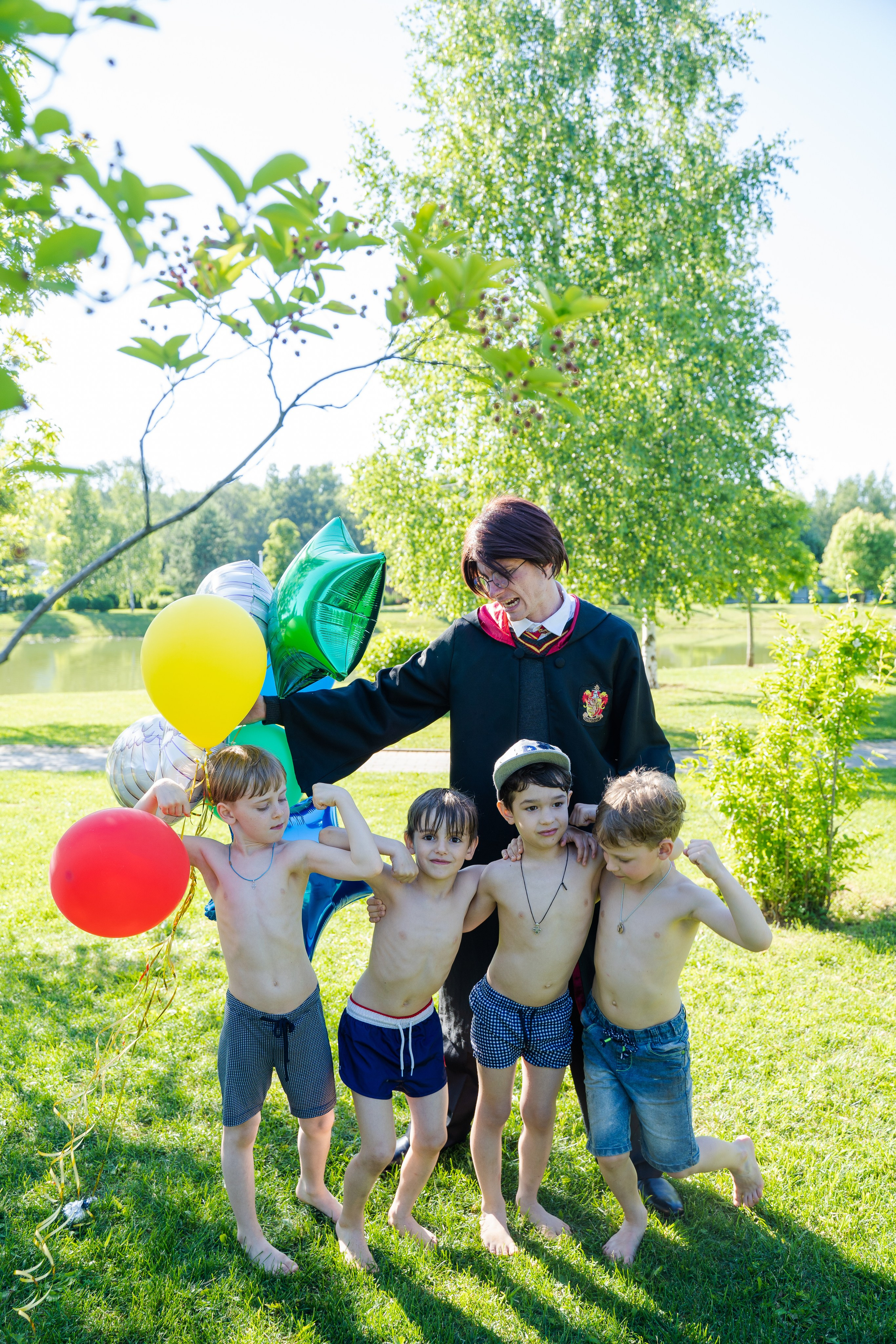 Летний день рождения на природе