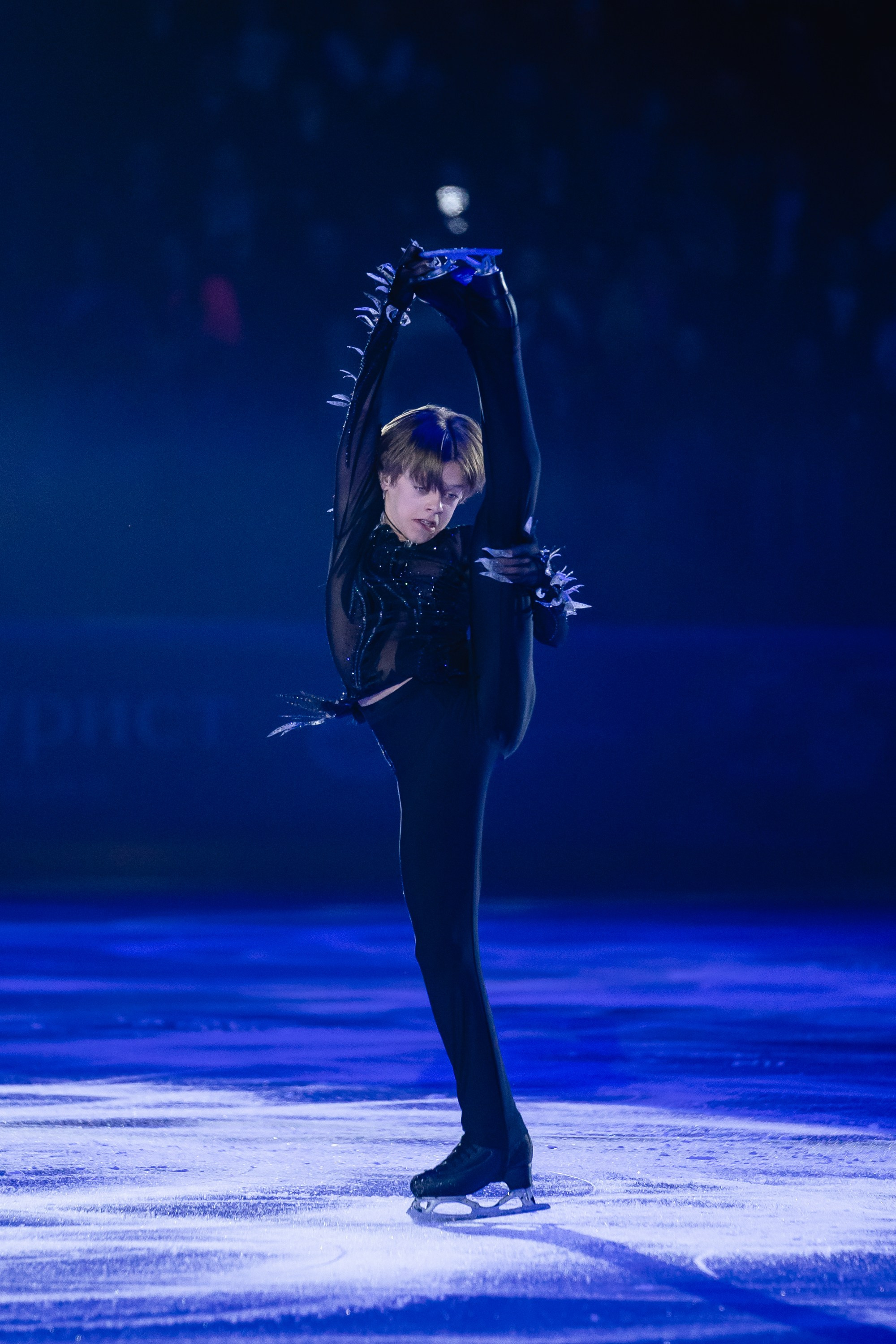 Шоу «Чемпионы на льду» в Новосибирске. Воробьева Ксения — Спортивный и танцевальный фотограф Новосибирск
