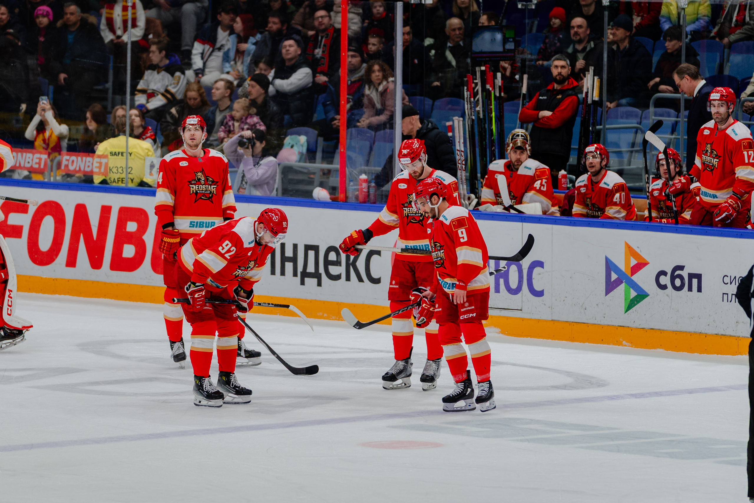 КХЛ КУНЬЛУНЬ РС — АВАНГАРД 22 МАРТА 2025. Репортажный фотограф в Москве Измалков Артем