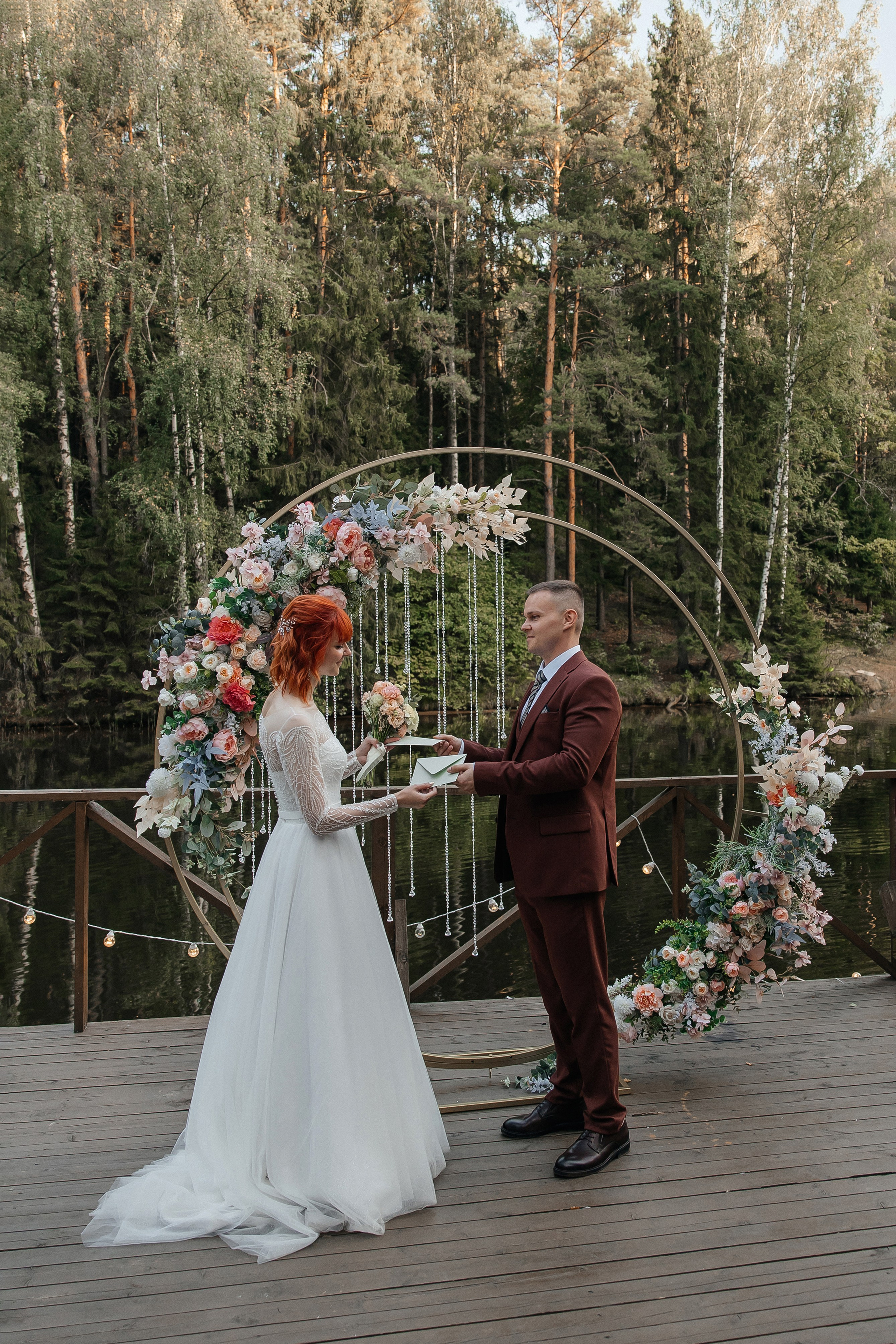 Выездная регистрация брака в «Горки Холидей». Свадебный фотограф в Москве Дарья Олендарёва