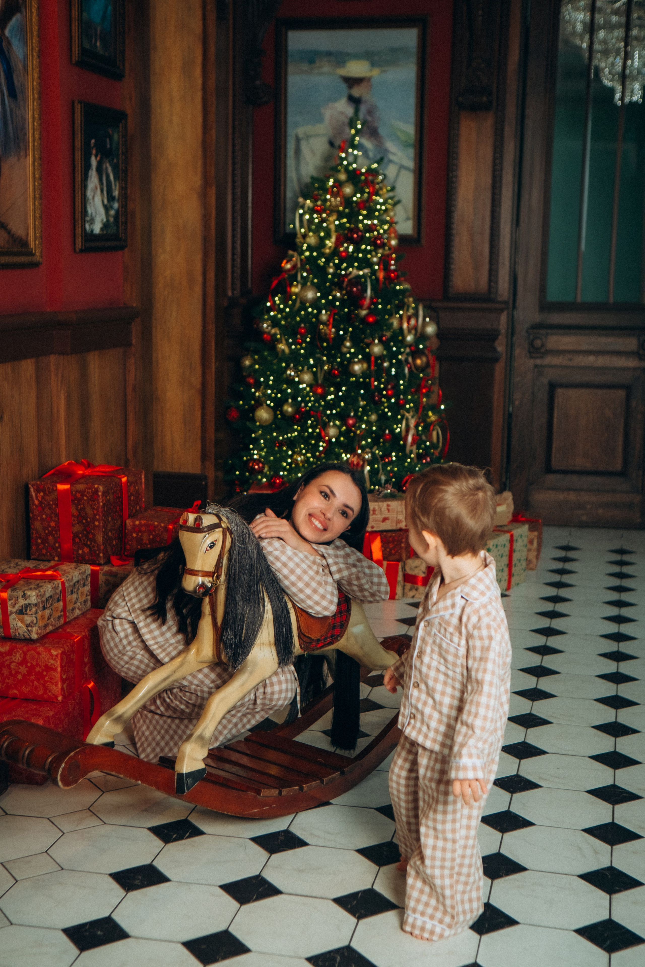 Семейная новогодняя фотосессия. Фотограф в Санкт-Петербурге Кристина Брянская