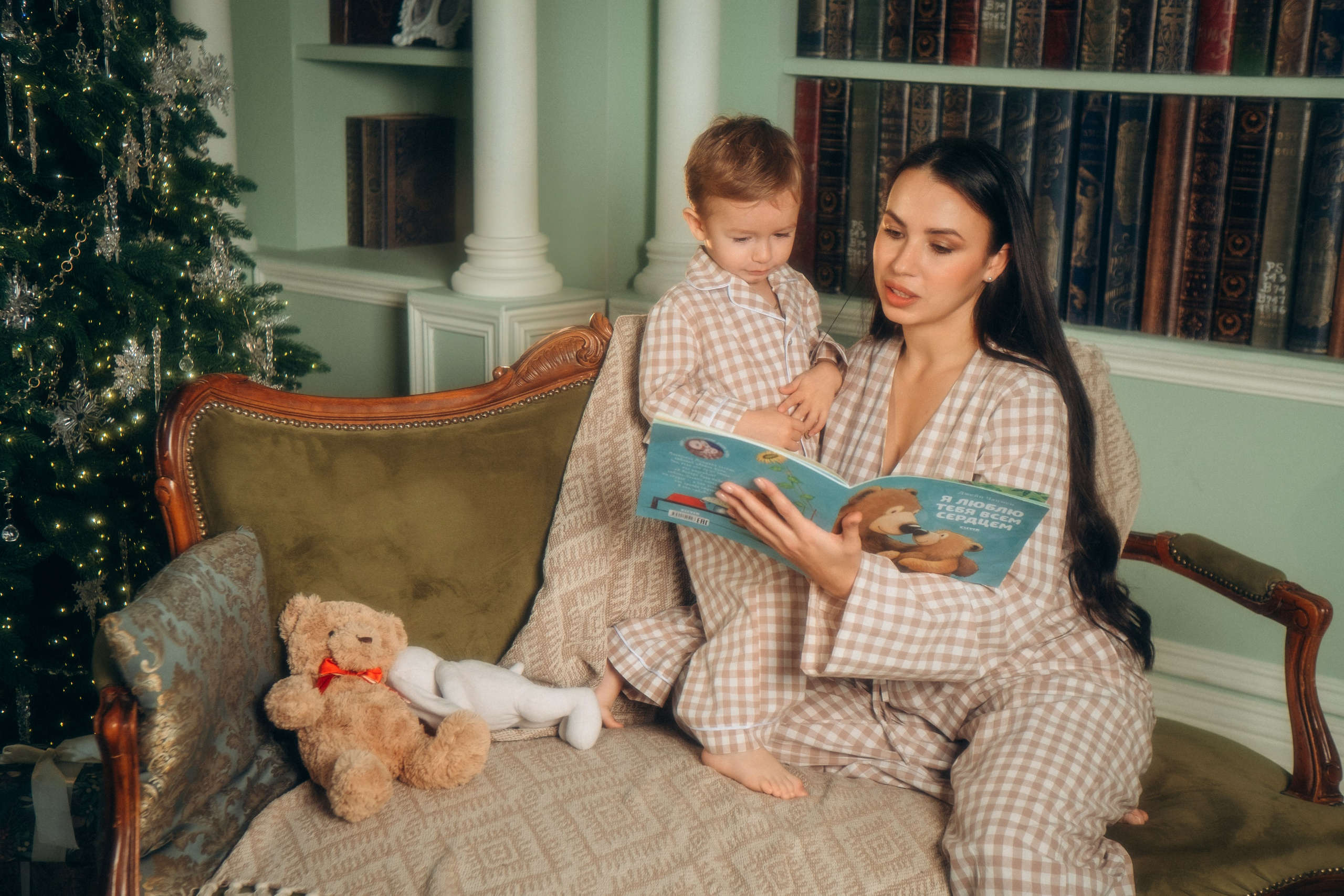 Семейная новогодняя фотосессия. Фотограф в Санкт-Петербурге Кристина Брянская