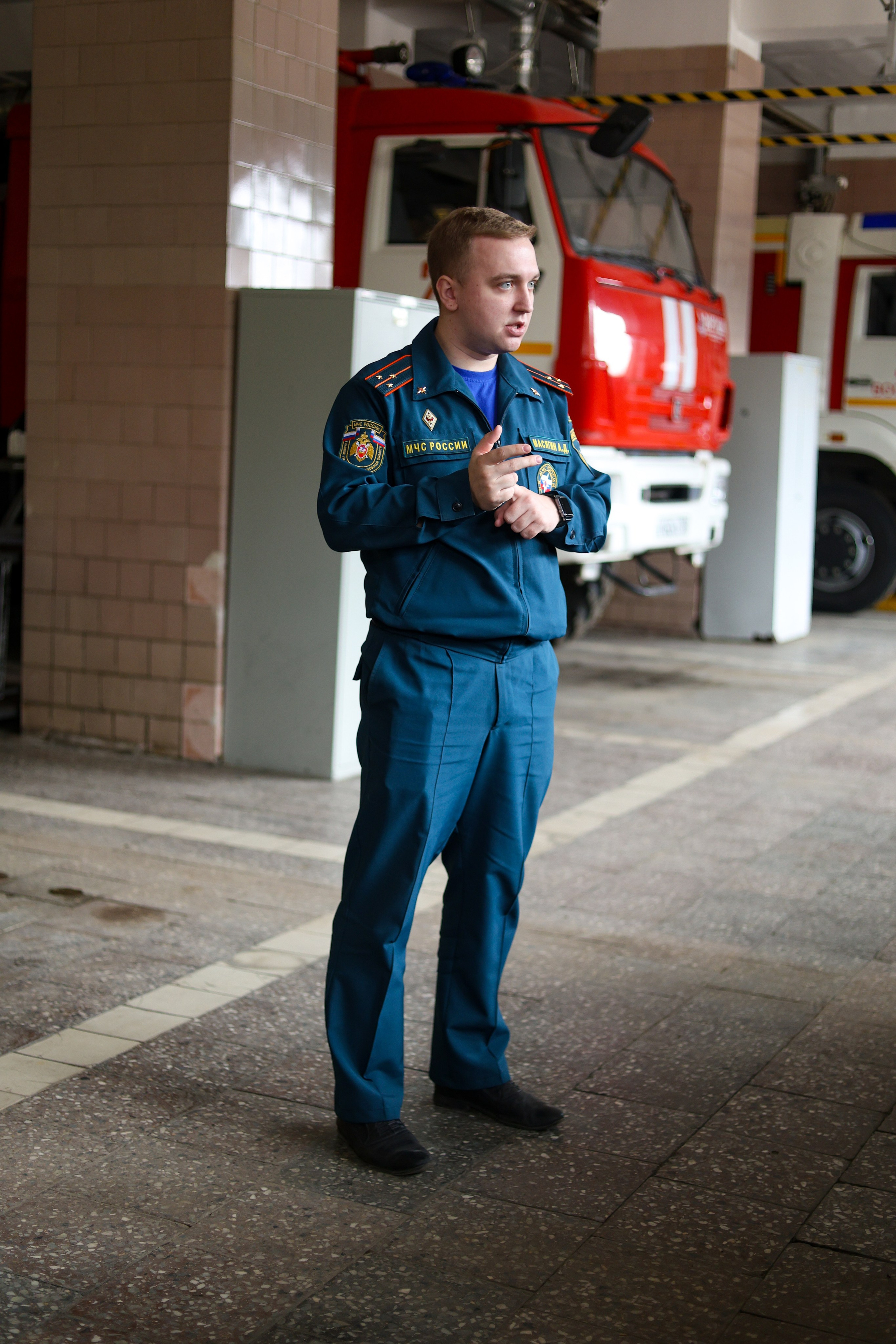 Экскурсия в пожарную часть г. Воскресенск. Вознесенский храм села Барановское