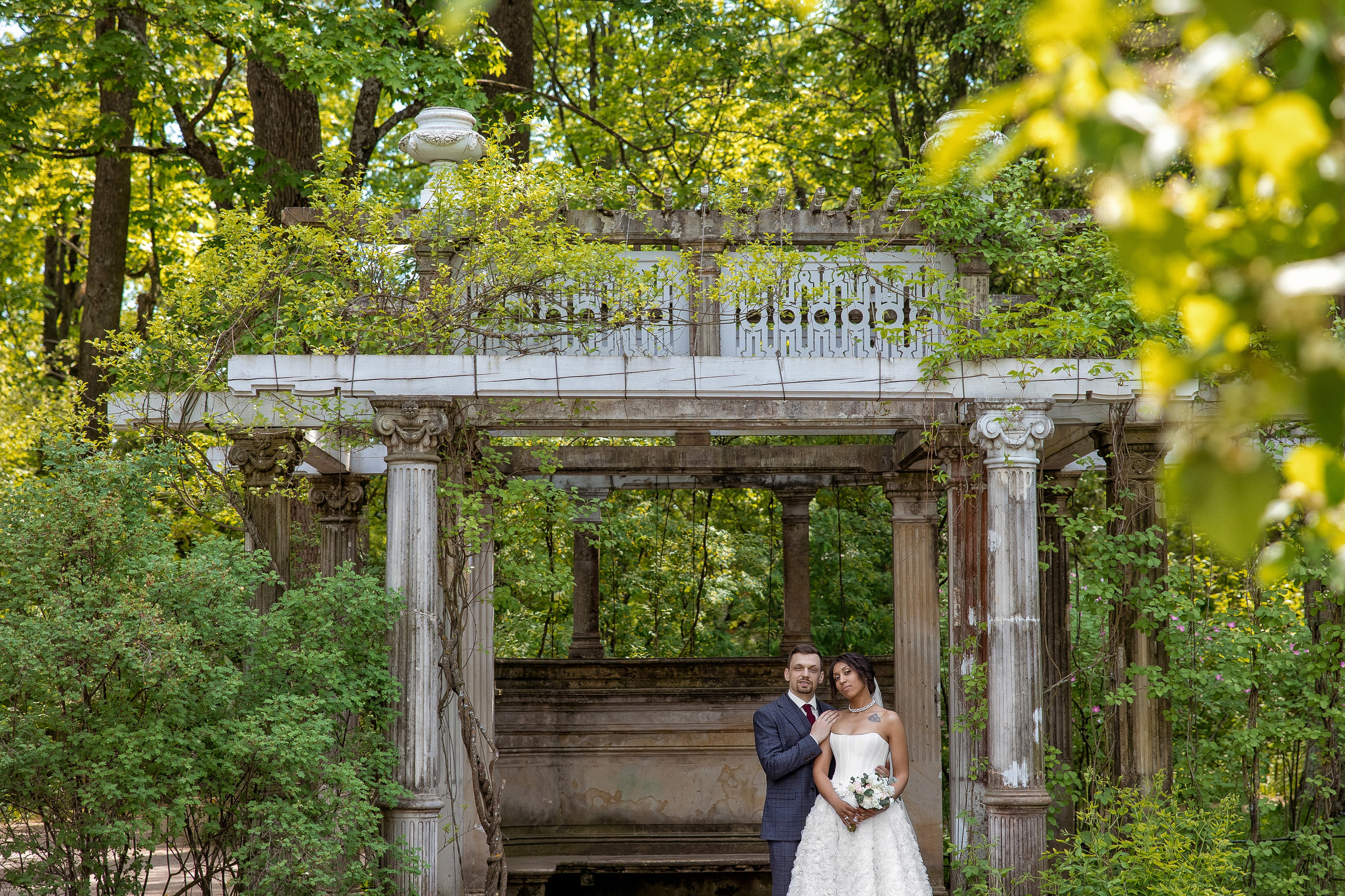 Свадебная фотосессия в Пушкине. Свадебный и семейный фотограф Алексей Аверин
