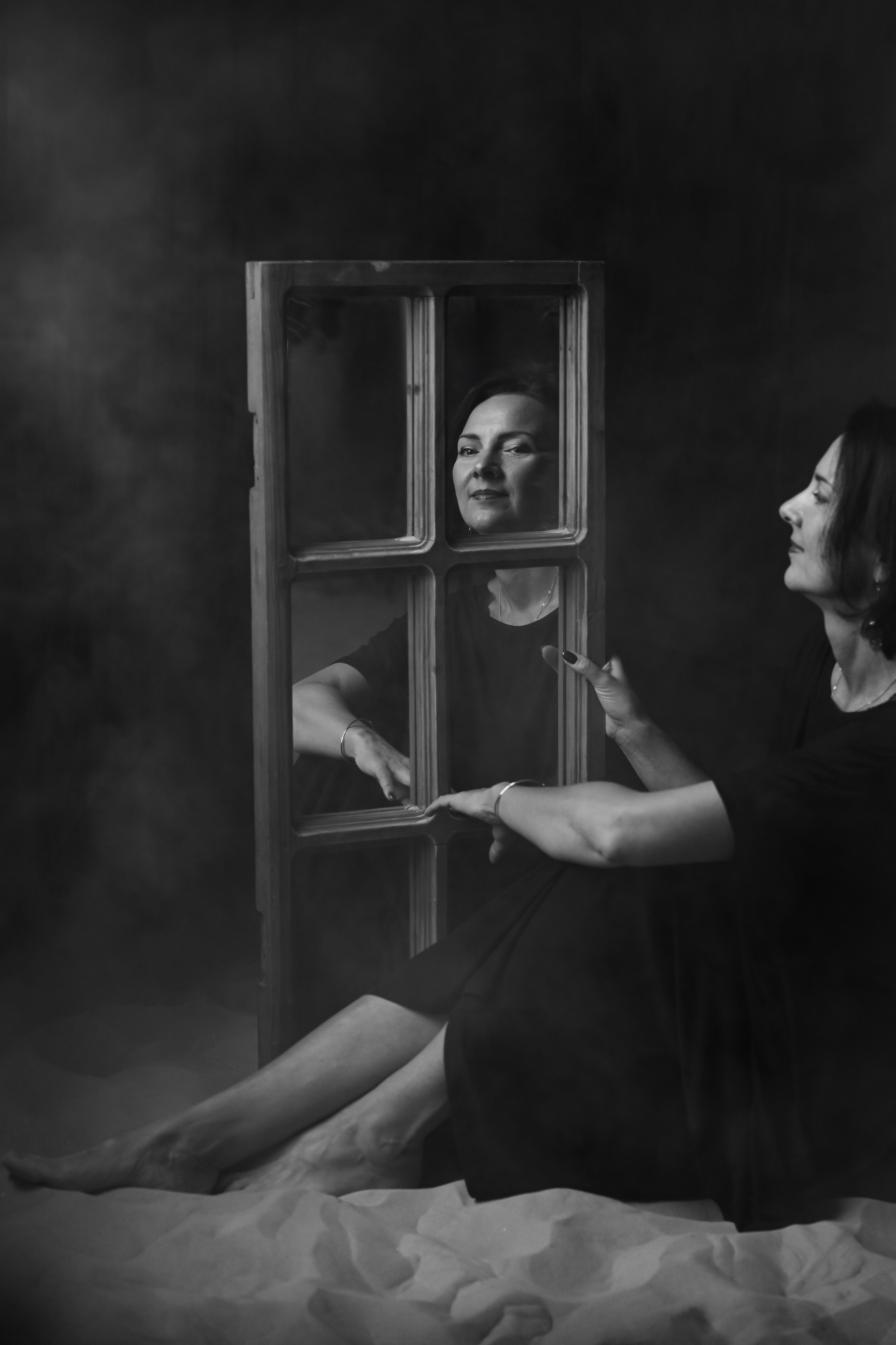 Съемка в песке