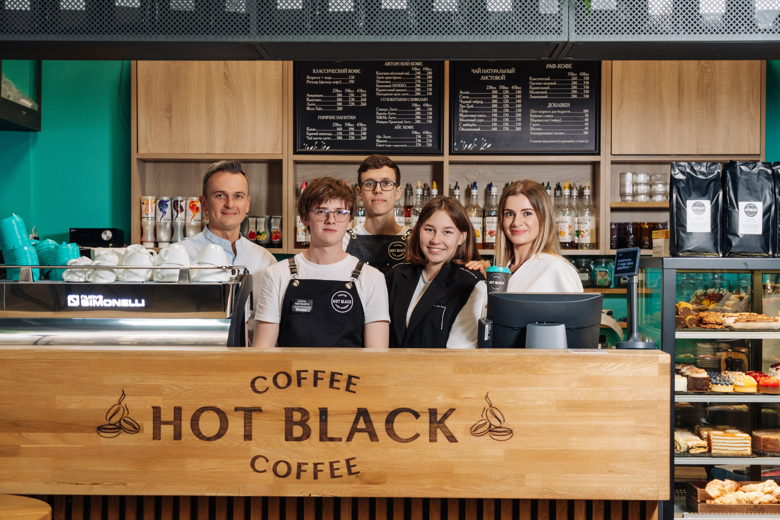 Интерьерная фотосъемка кафейни Hot Black Coffe (г. Королев)