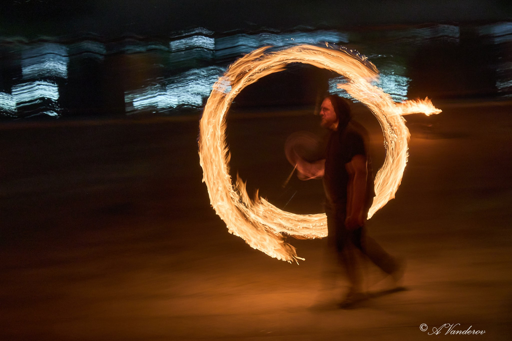 Огненное шоу. Фотограф Омск | Александр Вандеров
