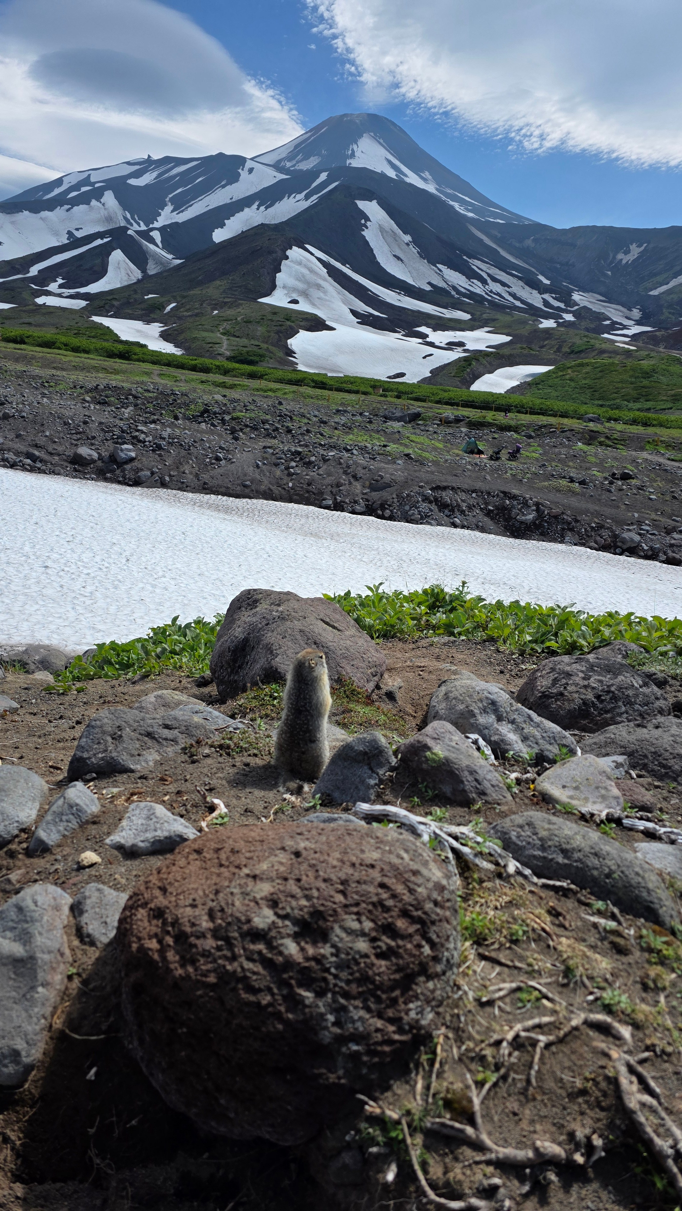 Авачинский перевал и восхождение на экструзию Верблюд. Экскурсионные туры по Камчатке