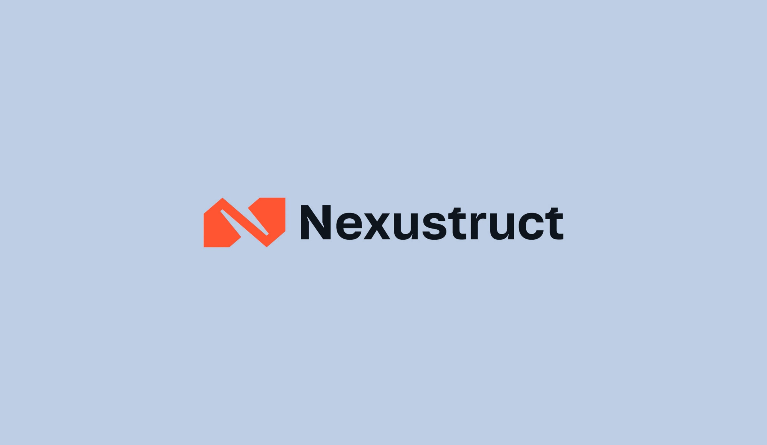 Nexustruct | Разработка логотипа и фирменного стиля строительной компании. Графический дизайнер Роман Грек