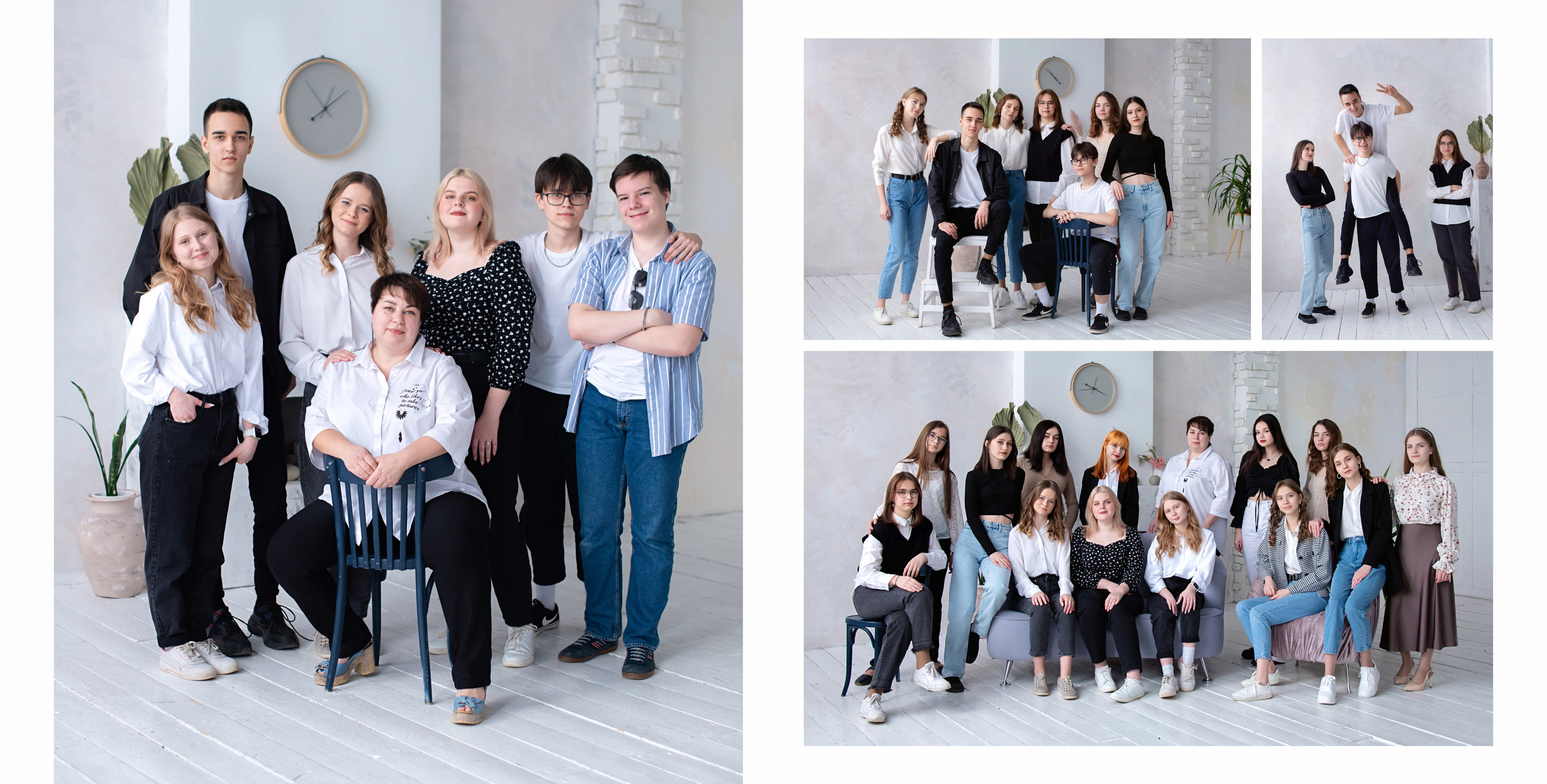 фотосессия ребят 9 класса в фотостудии Нижнего Новгорода