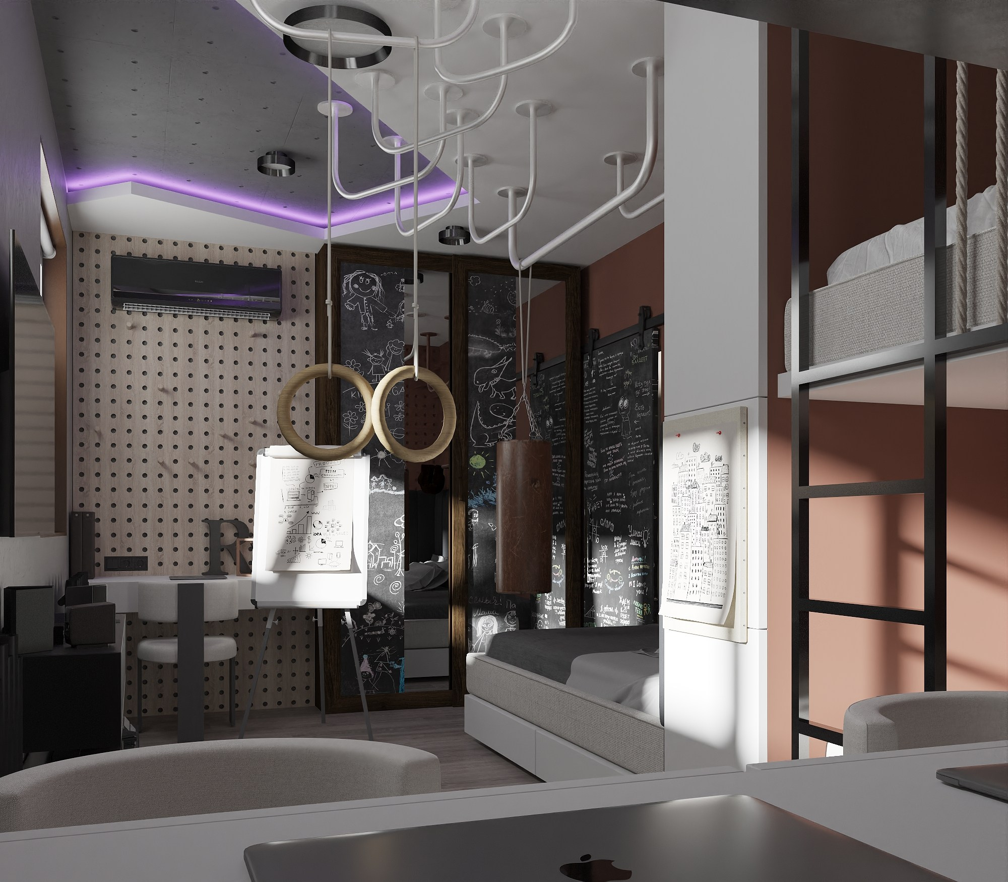 Авторский проект квартиры ЖК «Западные Аллеи»