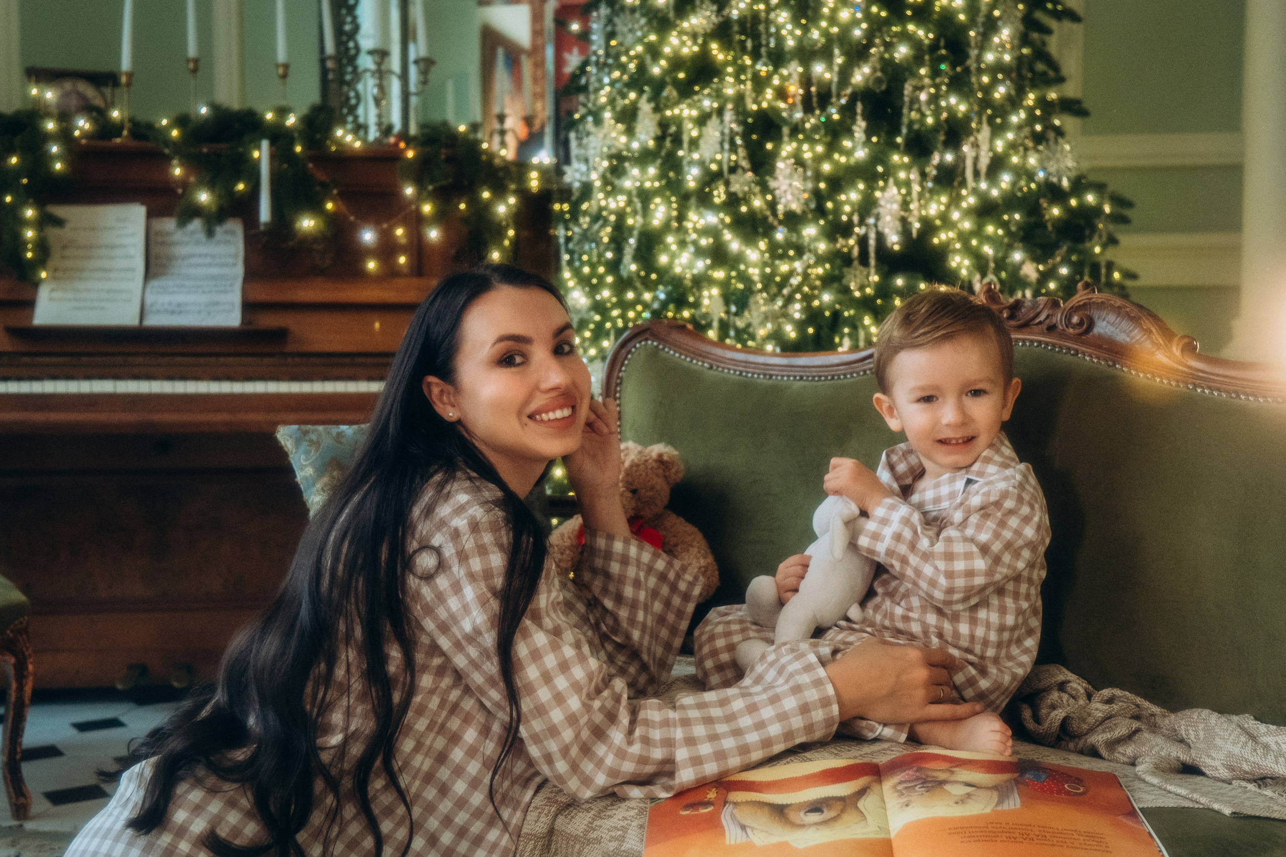 Семейная новогодняя фотосессия. Фотограф в Санкт-Петербурге Кристина Брянская