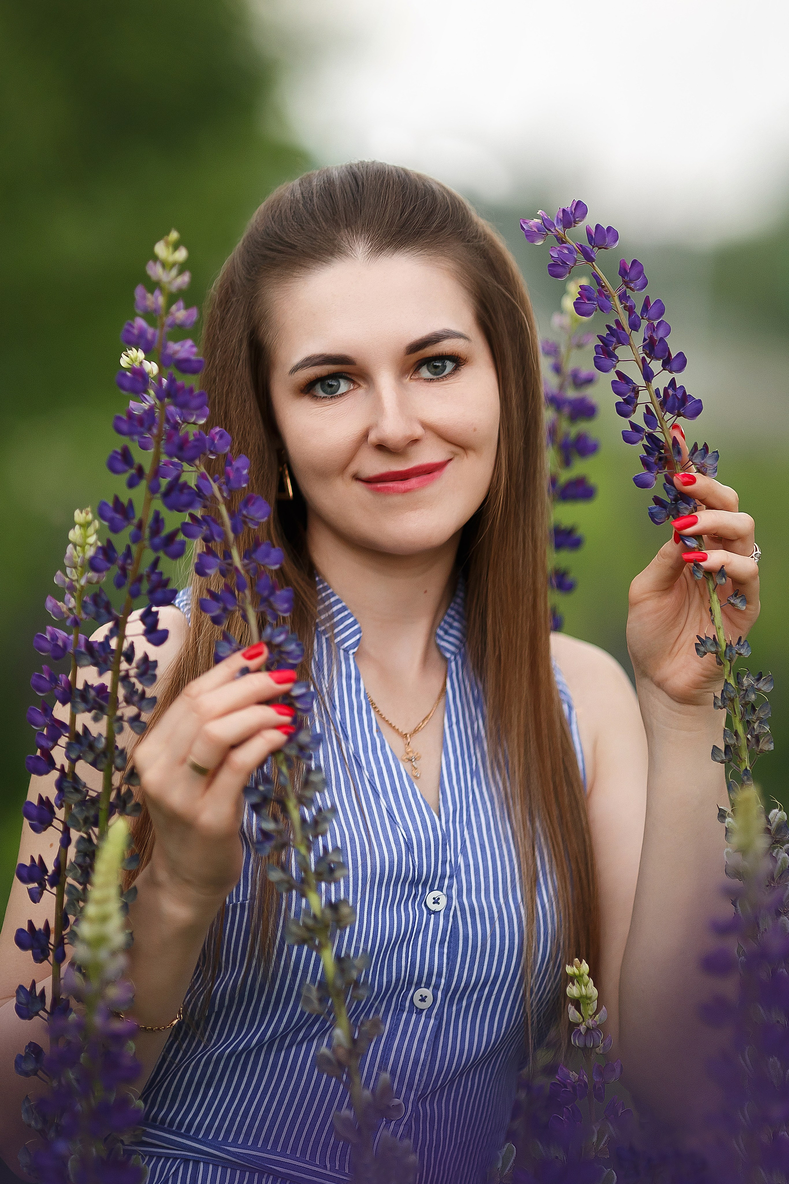 Съемки с люпинами. Семейный фотограф в Брянске Александра Щербакова