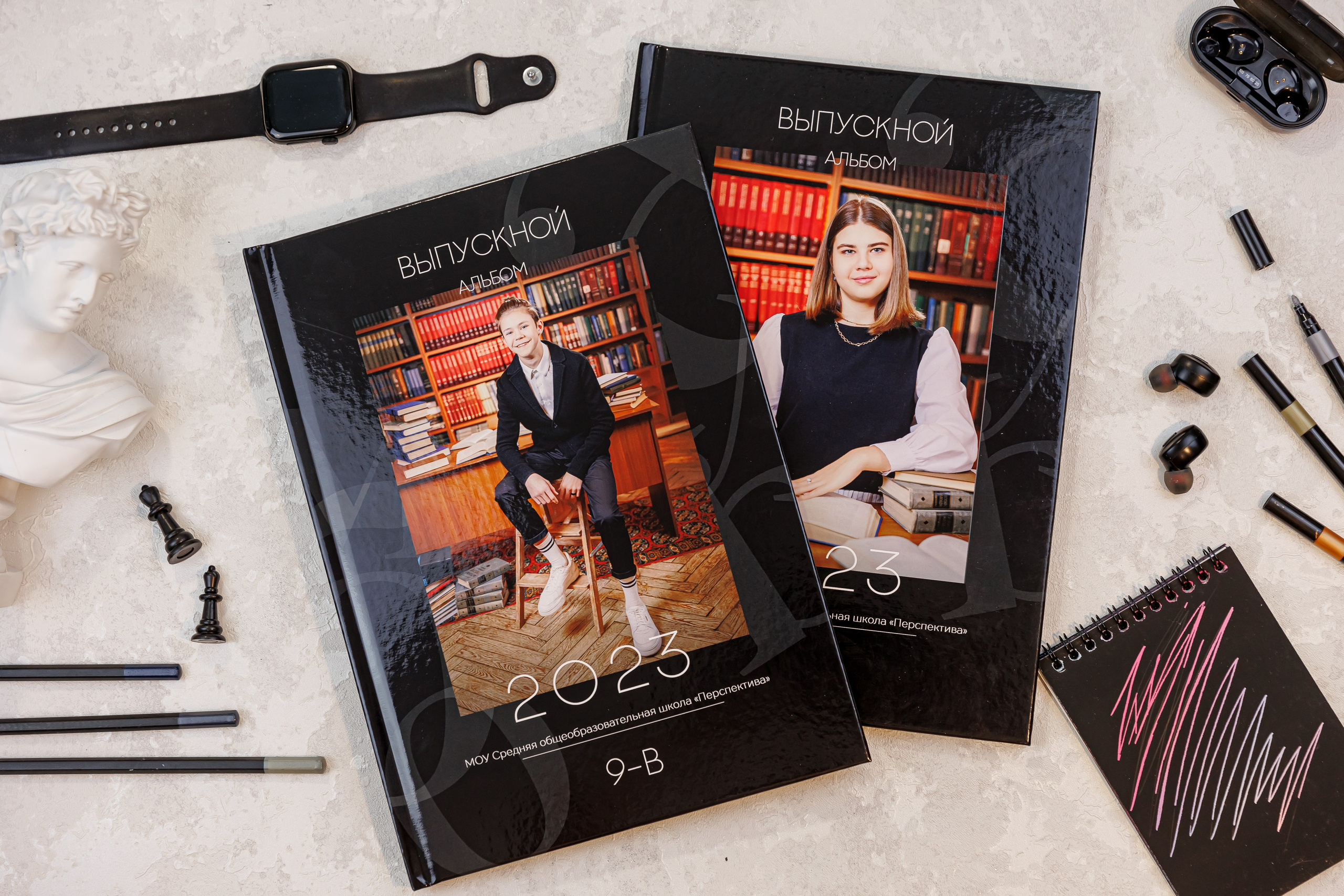 Персональные альбомы 9, 11 класс. Семейный и детский фотограф Комина Елена, Власиха, Одинцово