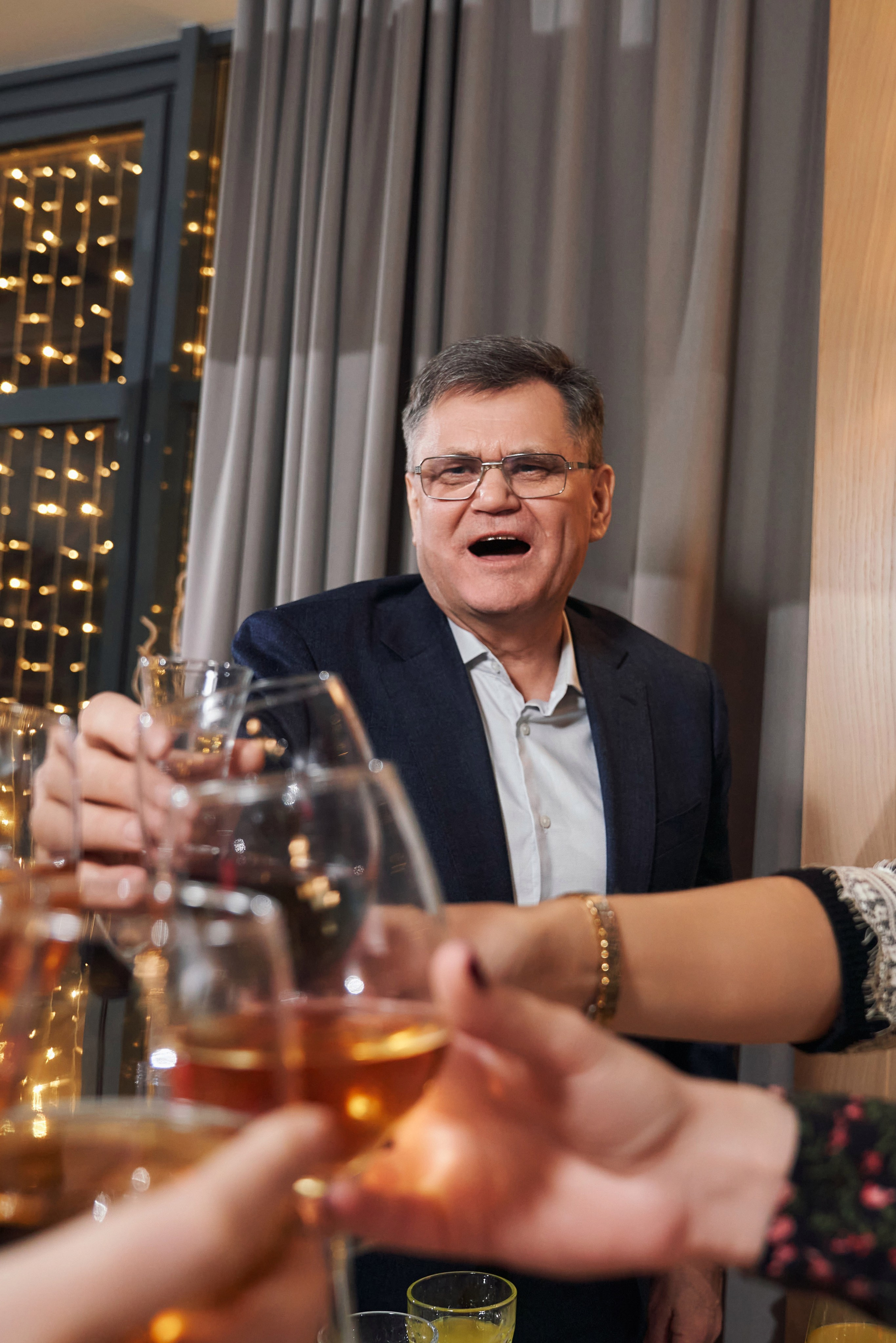 Новогодний корпоратив ДПС-Канцелярия в ресторане Медуза, Долгопрудный