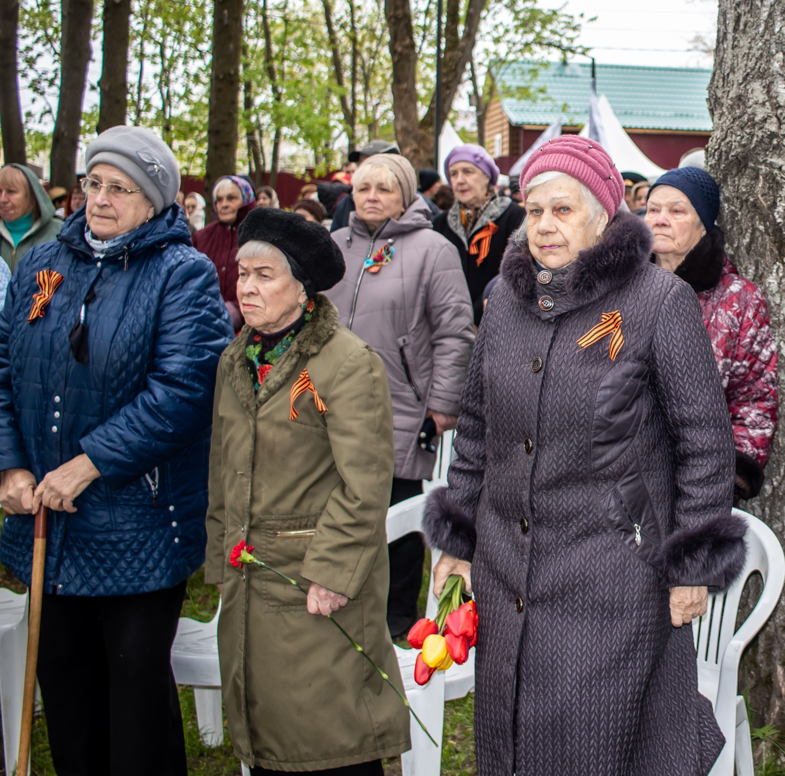 9 мая село Волдынское Дмитровский район торжественное мероприятие в честь дня победы