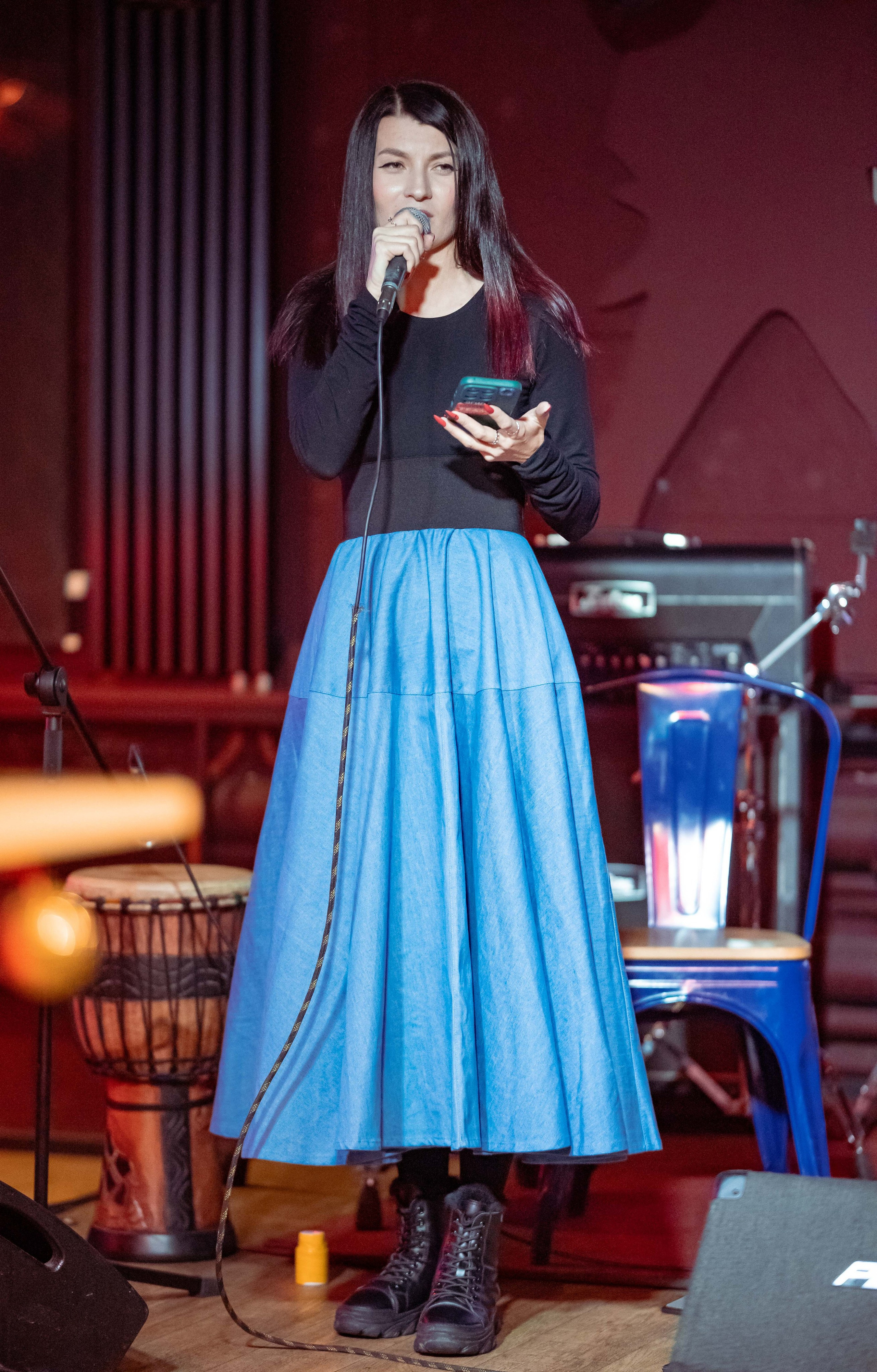 Репортажные фотографии творческого вечера Такие дела, Панда