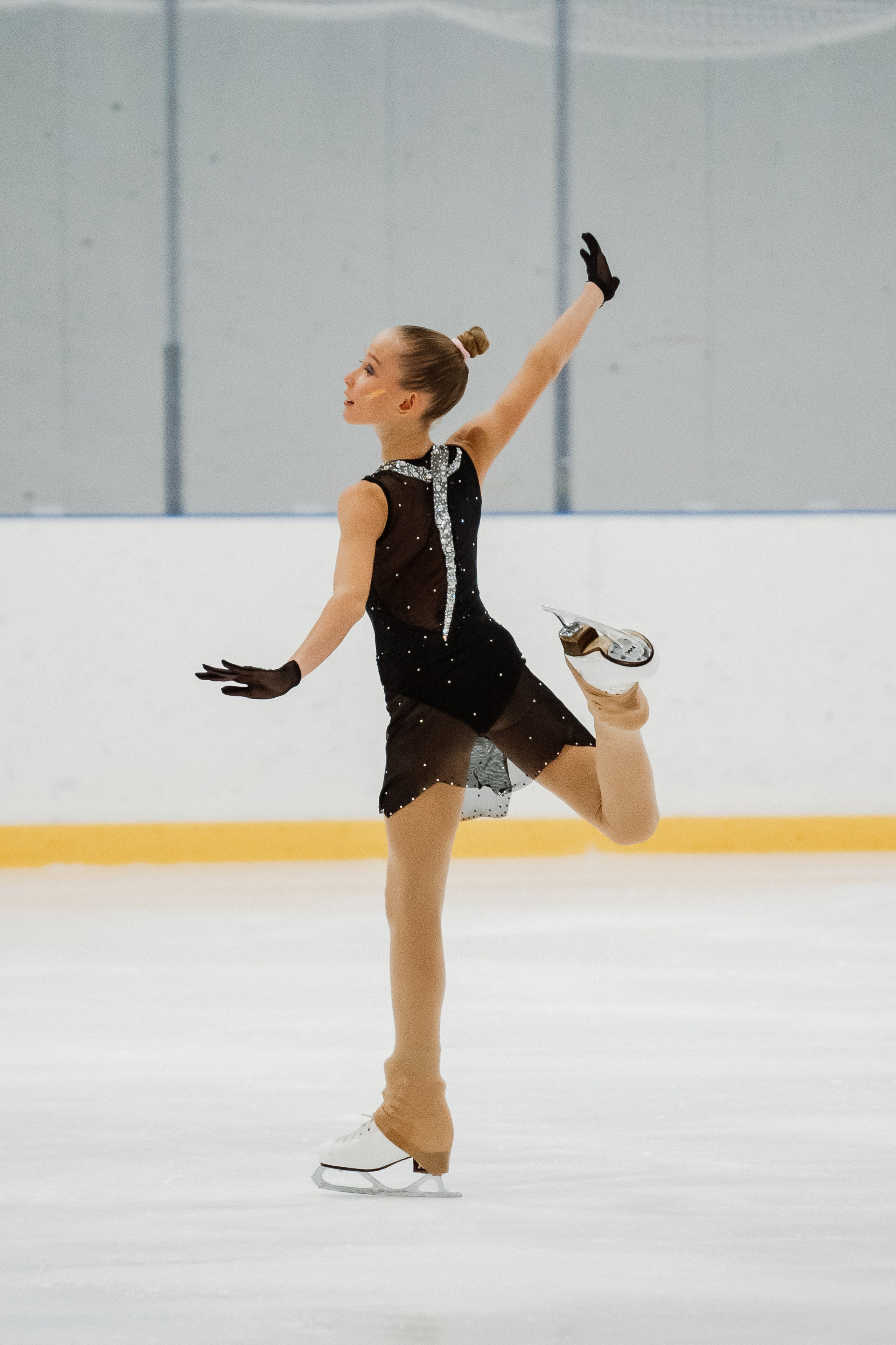 Соревнования по фигурному катанию на призы ФФКК НСО. Воробьева Ксения — Спортивный и танцевальный фотограф Новосибирск