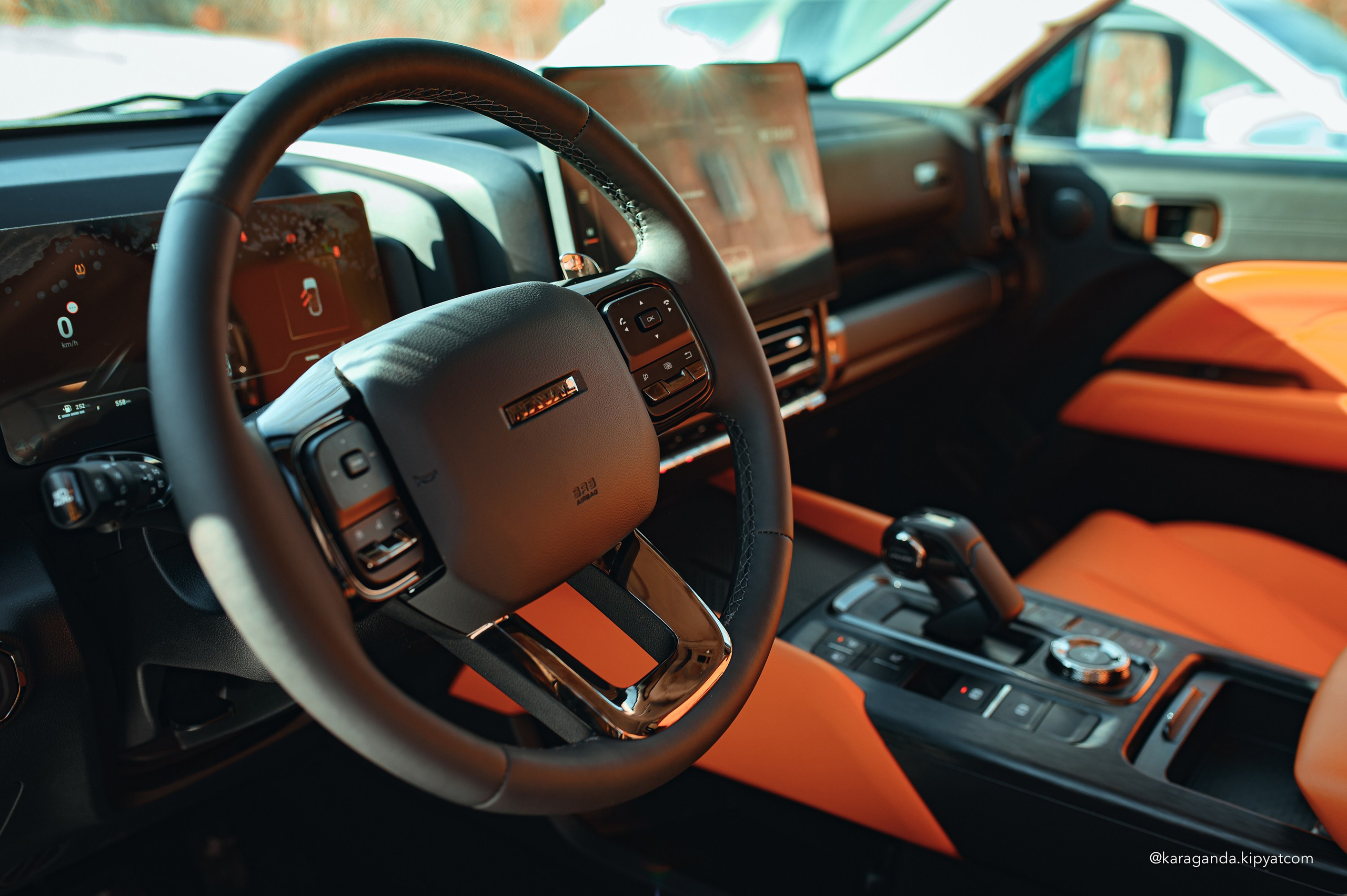 Зимний заезд на HAVAL H9. Кипятком Караганда