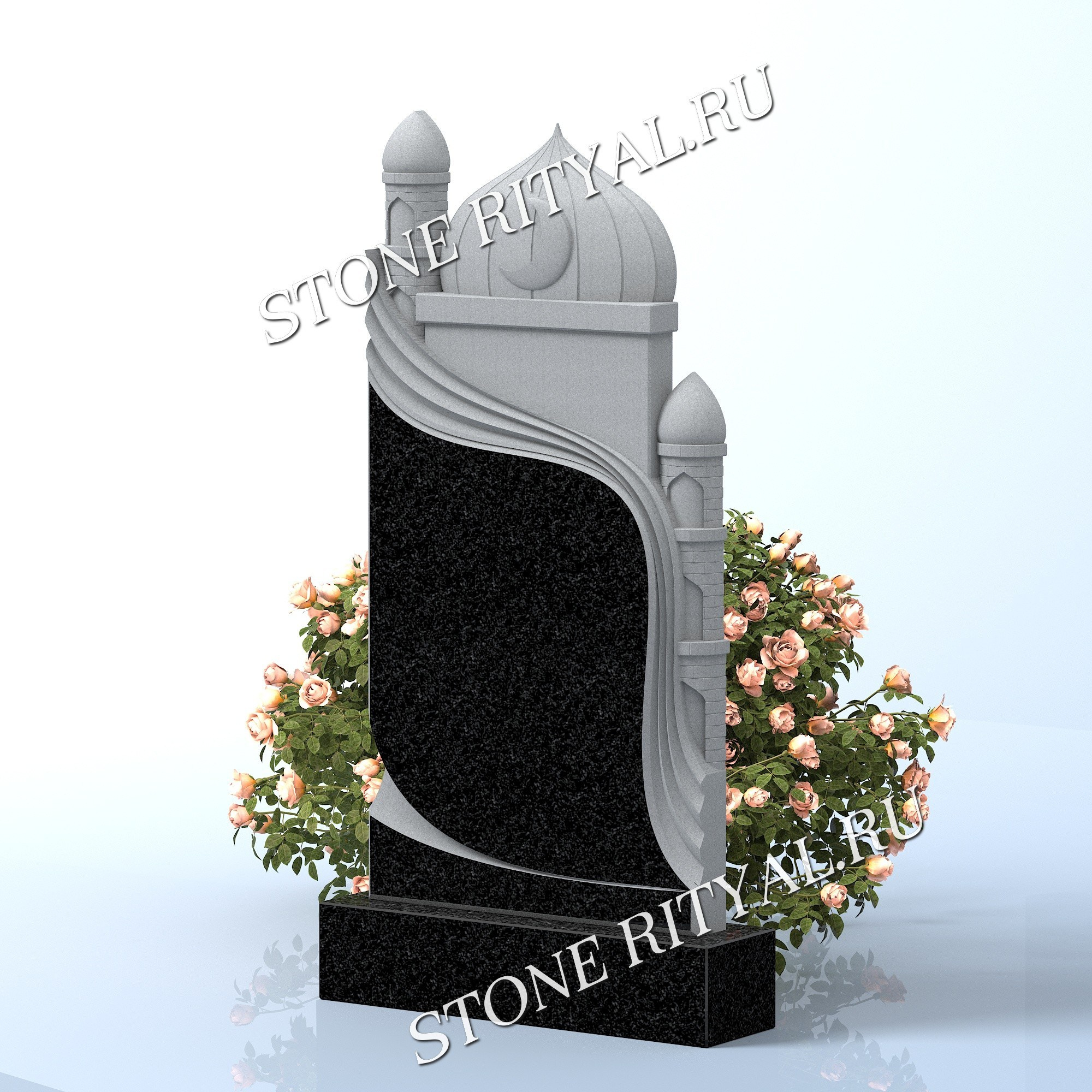 Вертикальные памятники фигурные. Изготовление и установка памятников в Москве и МО