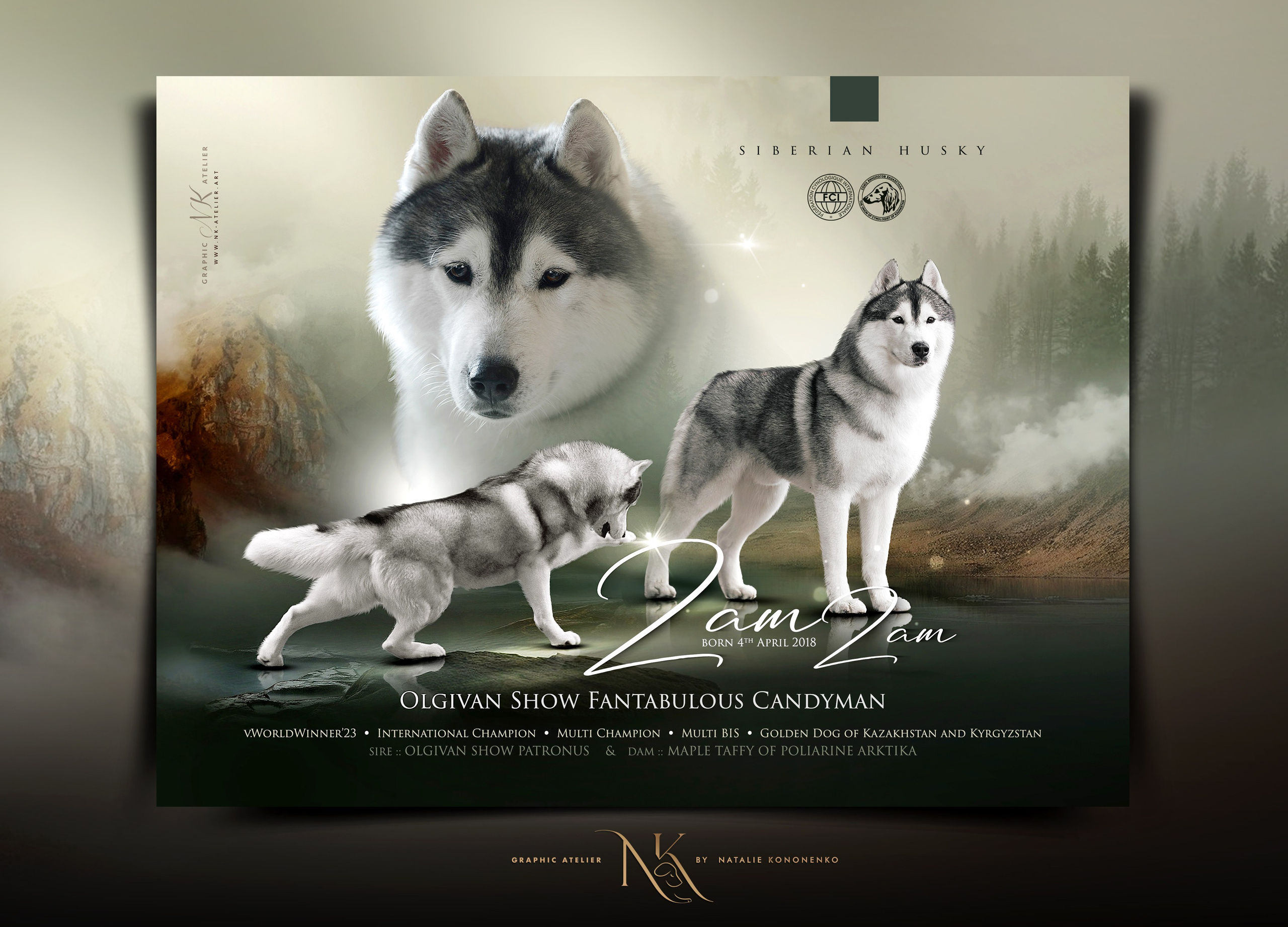 Graphics For Breeders. NK GRAPHIC ATELIER FOR BREEDERS