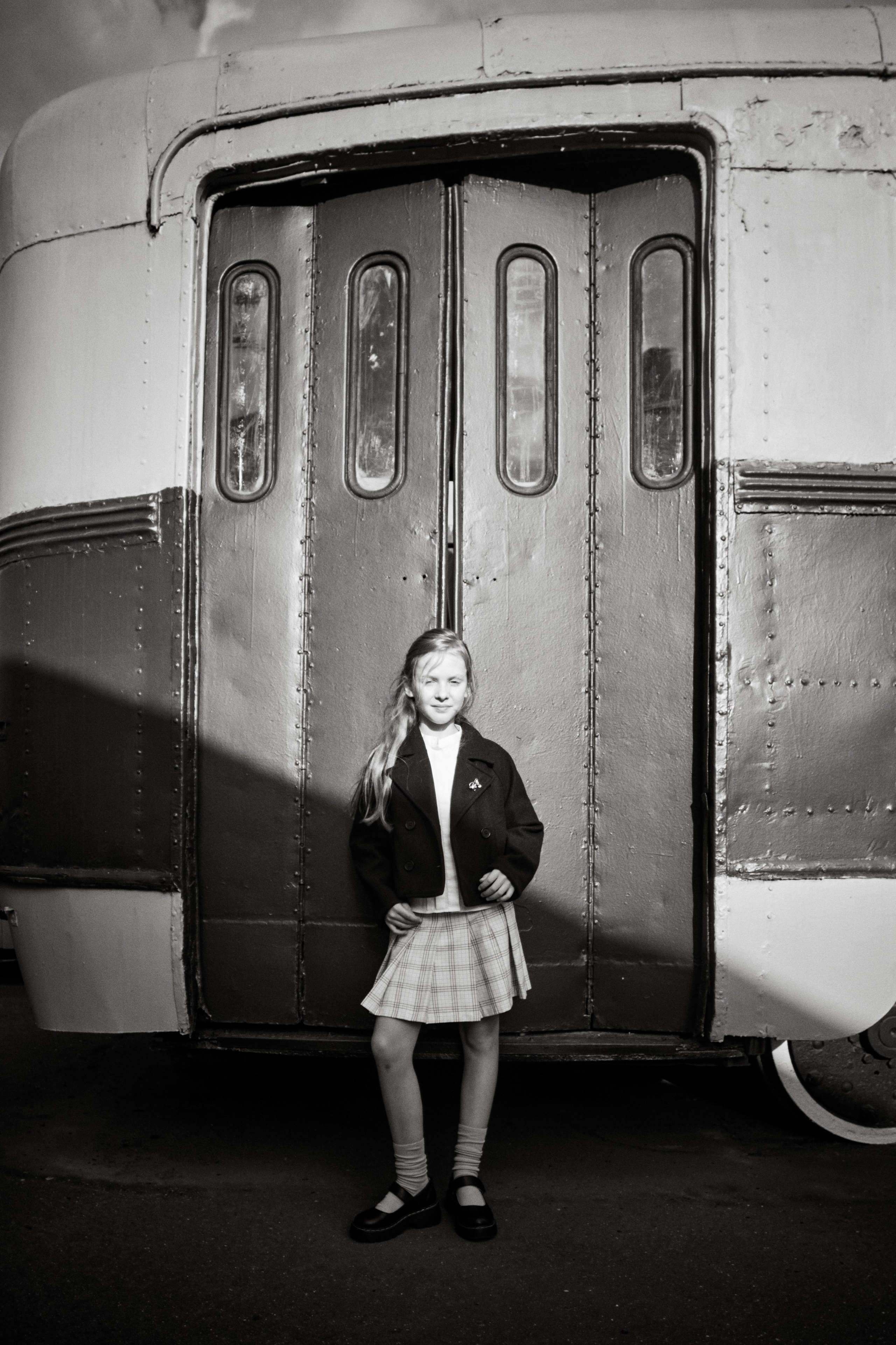 Творческая фотосессия в трамвае. Фотограф в Минске Алёна Дианина