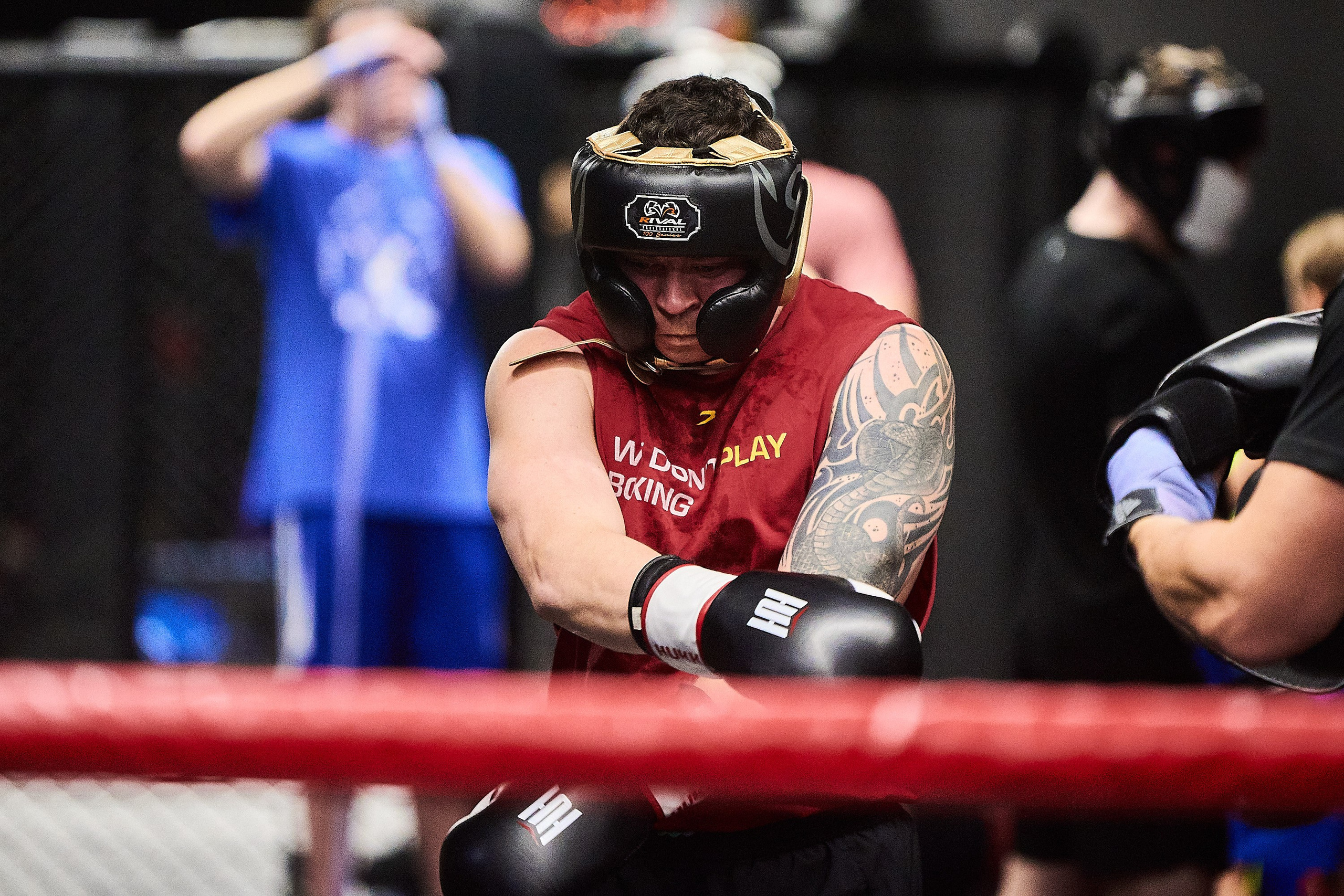 Тренировка по боксу