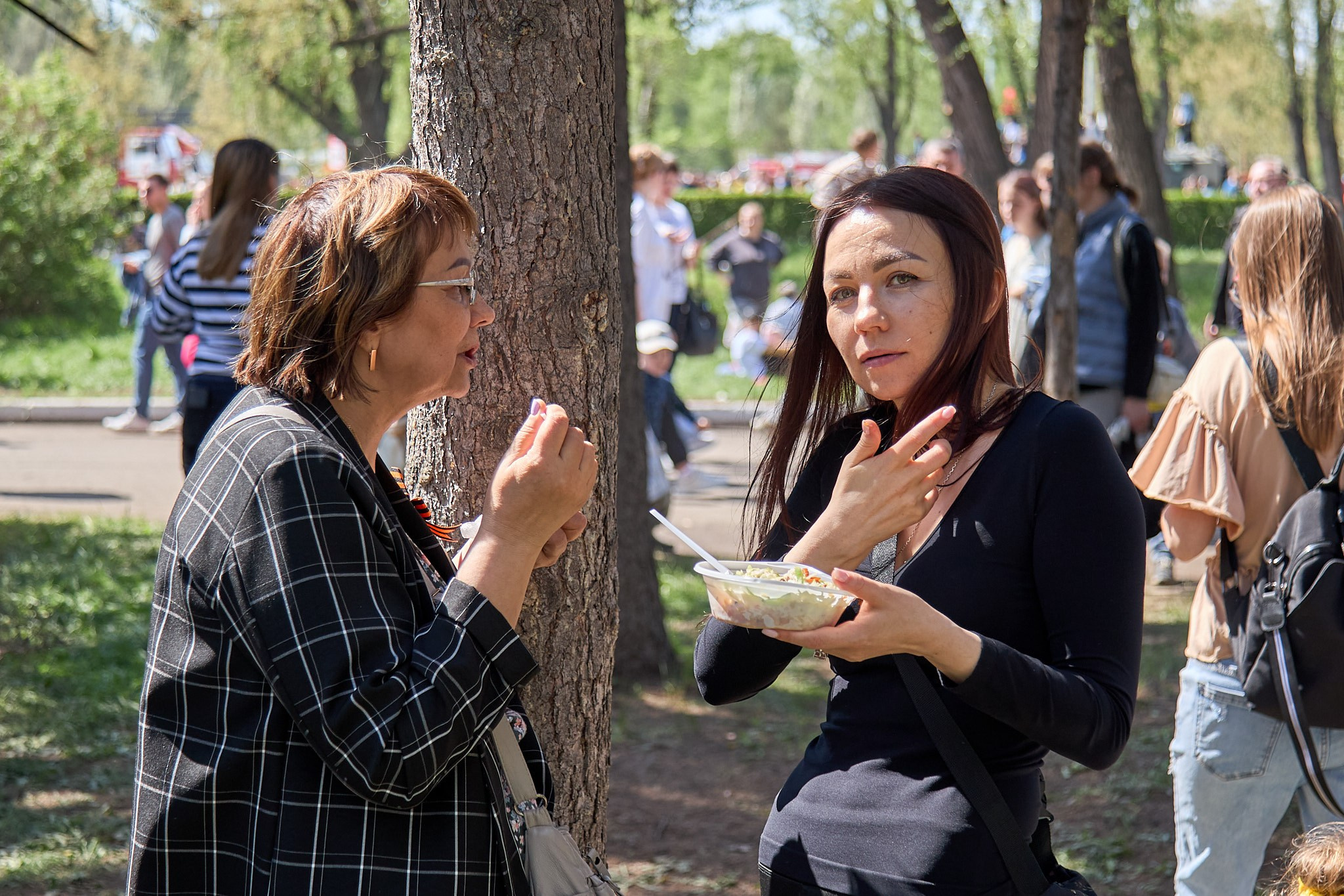 Парк Победы 9 мая 2025 года. Фотограф Омск | Александр Вандеров