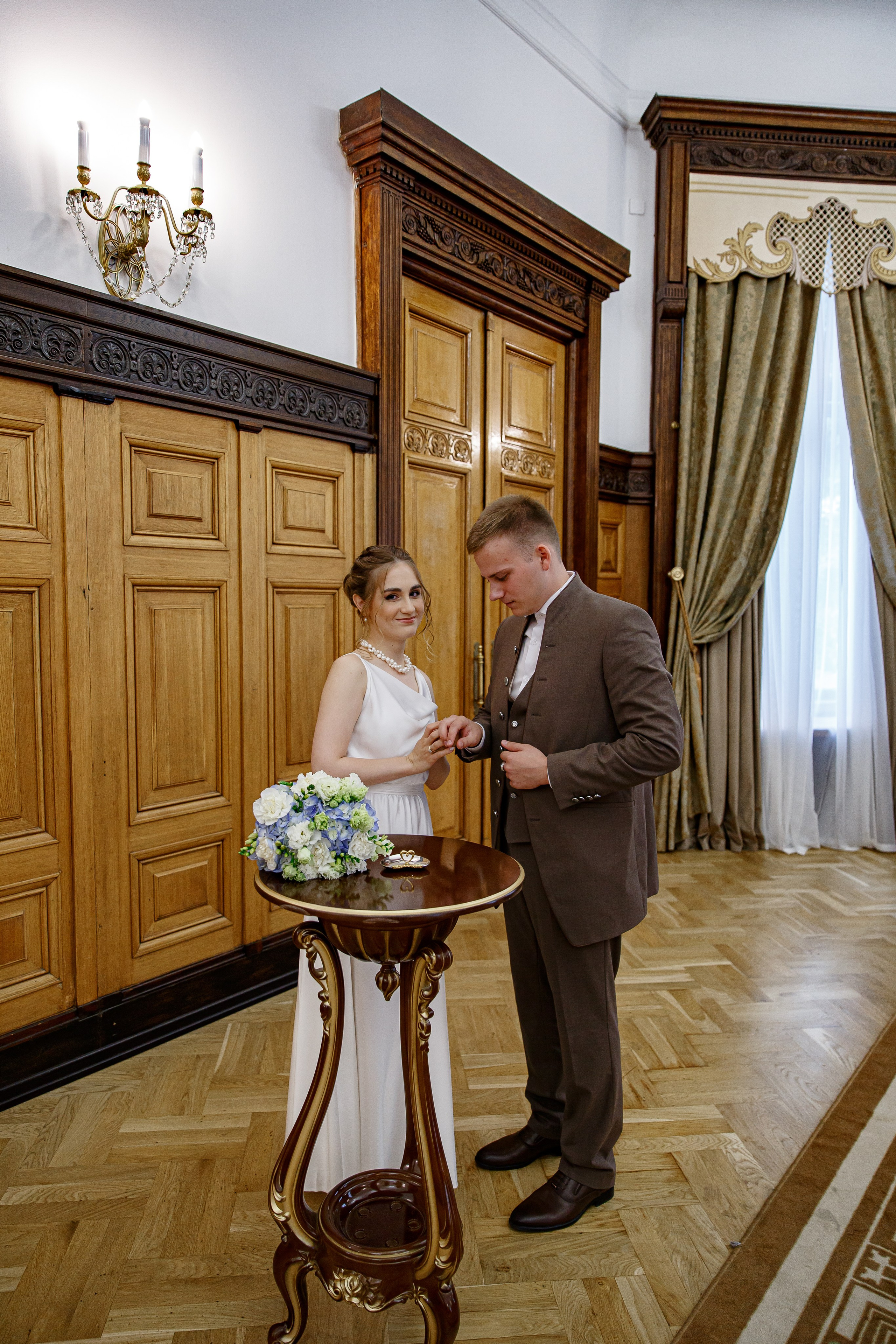 Грибоедовский загс, регистрация брака, особенности, фото. Свадебный фотограф Москва и МО Сергей Киржаев