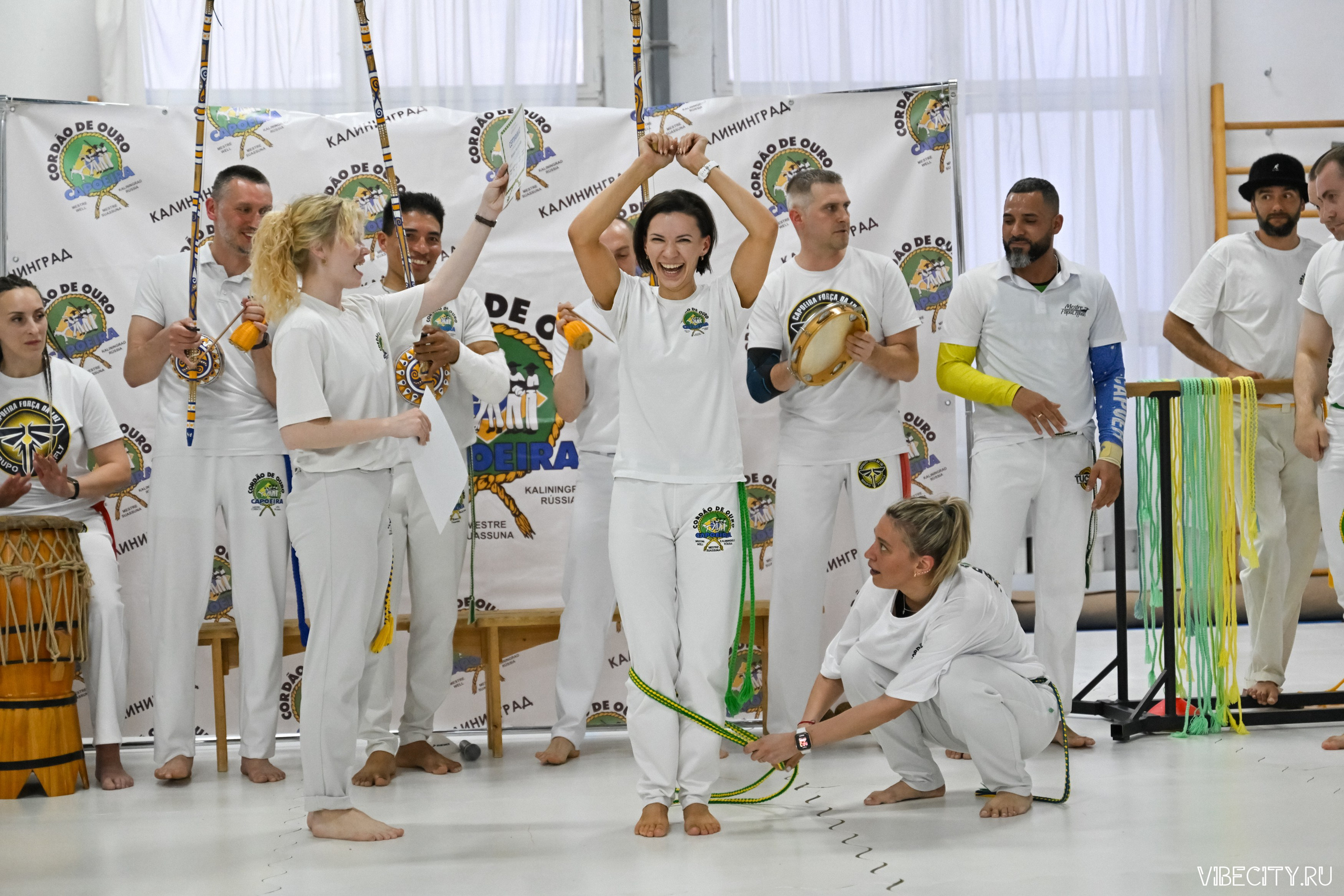 Capoeira: 4-е batizado e Troca de cordao. VIBECITY.RU Вайб Сити Ру Фоторепортажи Фотоотчеты Калининград