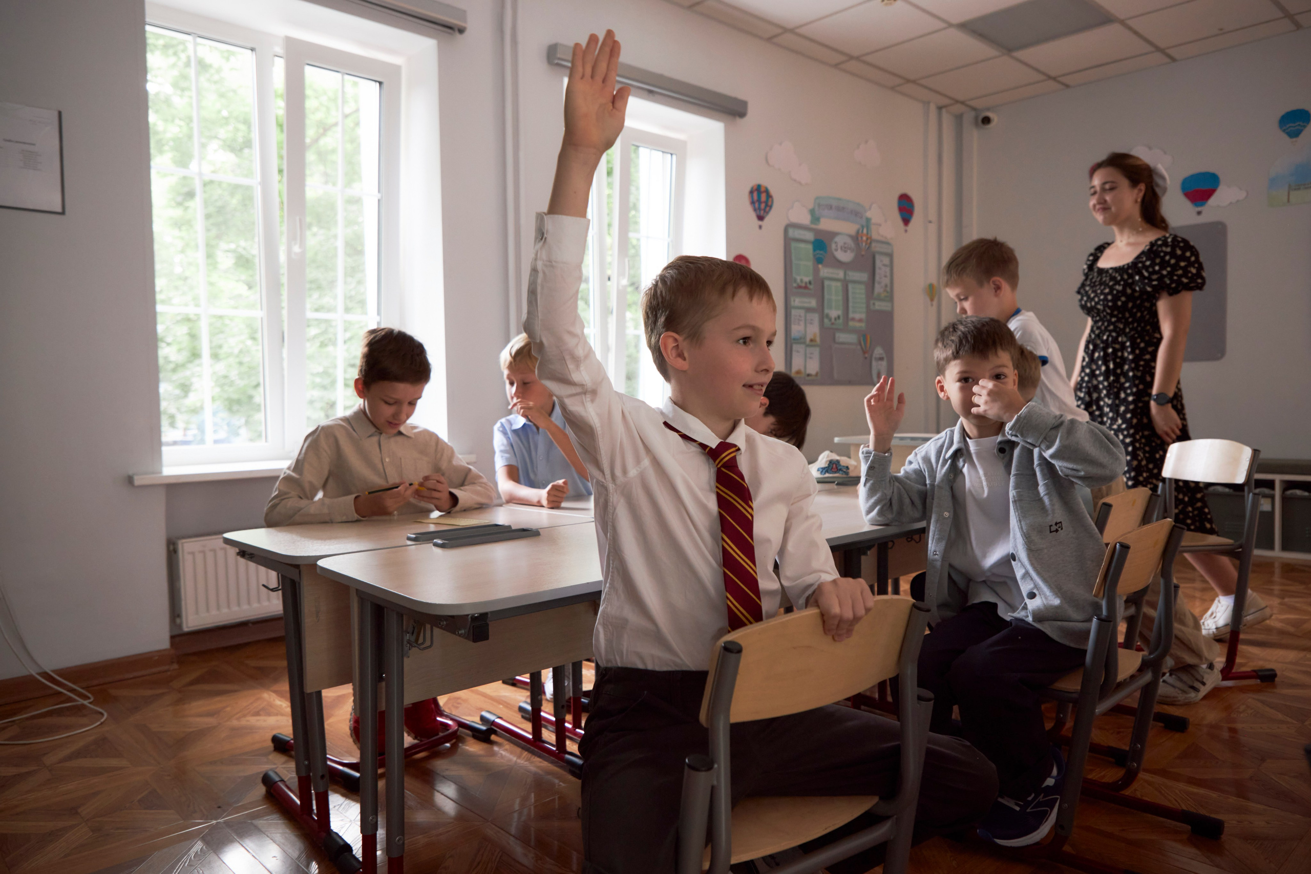 Репортажа съёмка с 1 сентября. Анна Потявина. Фотограф Москва