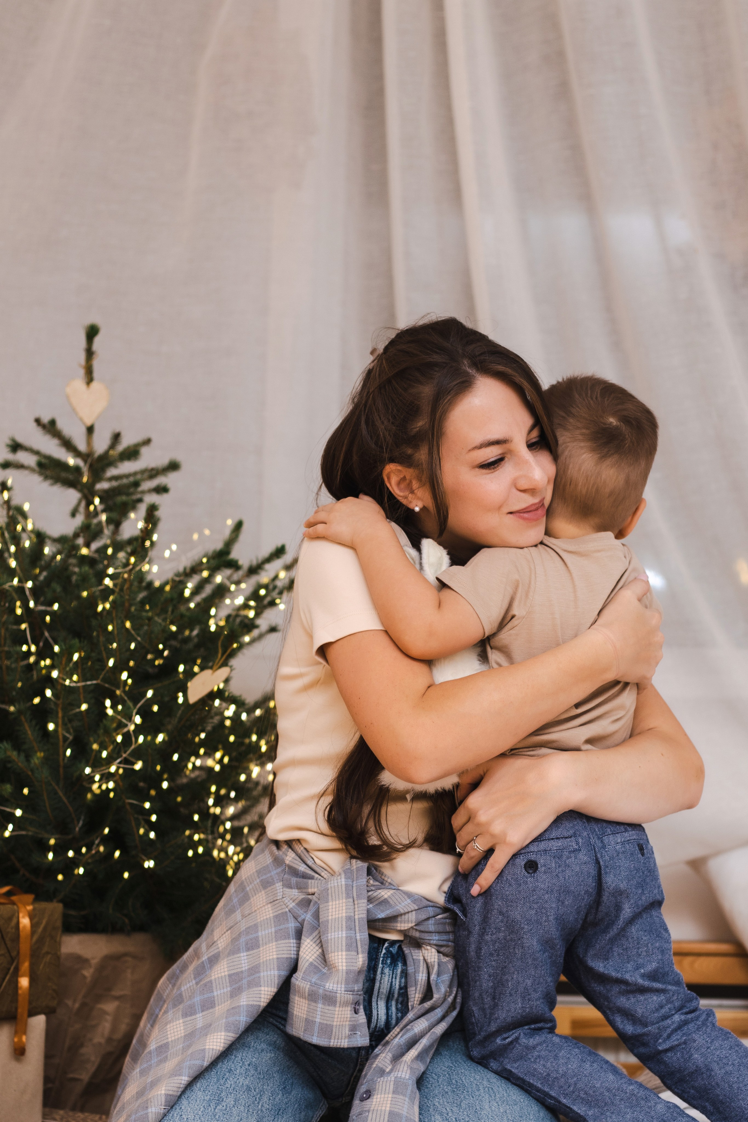 Семья Елизаветы Новогодняя съемка. Портретный Фотограф в Санкт-Петербурге Кира Орехова