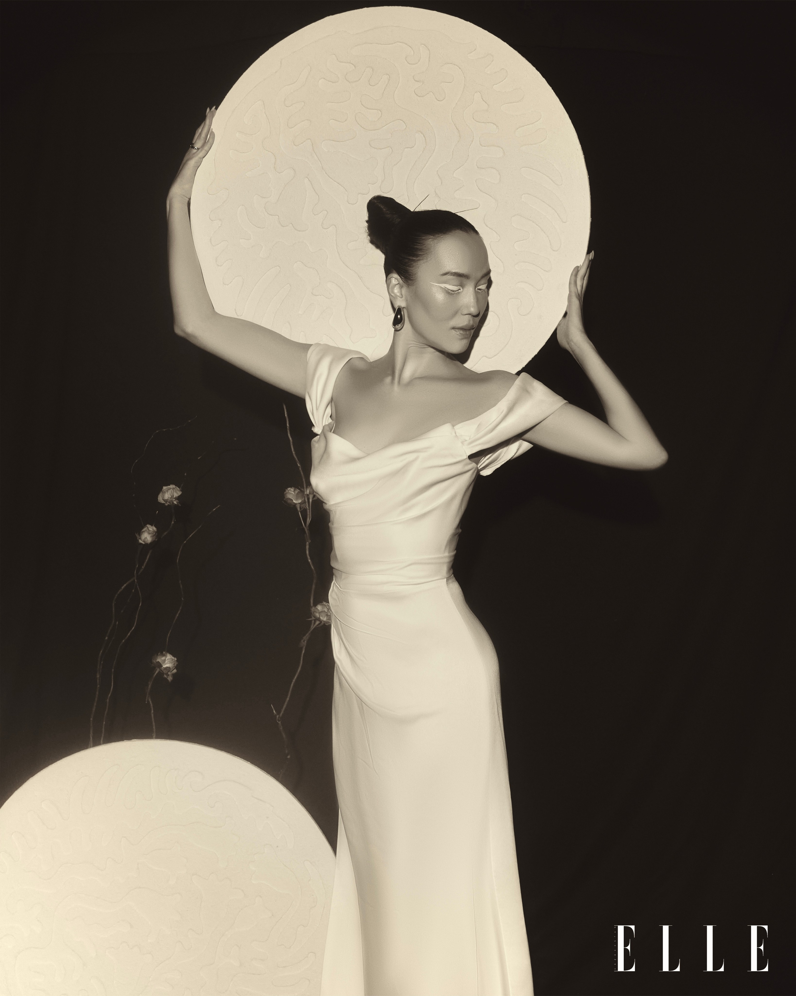 ELLE Kazakhstan. Tender Roots. Fashion, portrait, personal photographer. Almaty, KZ