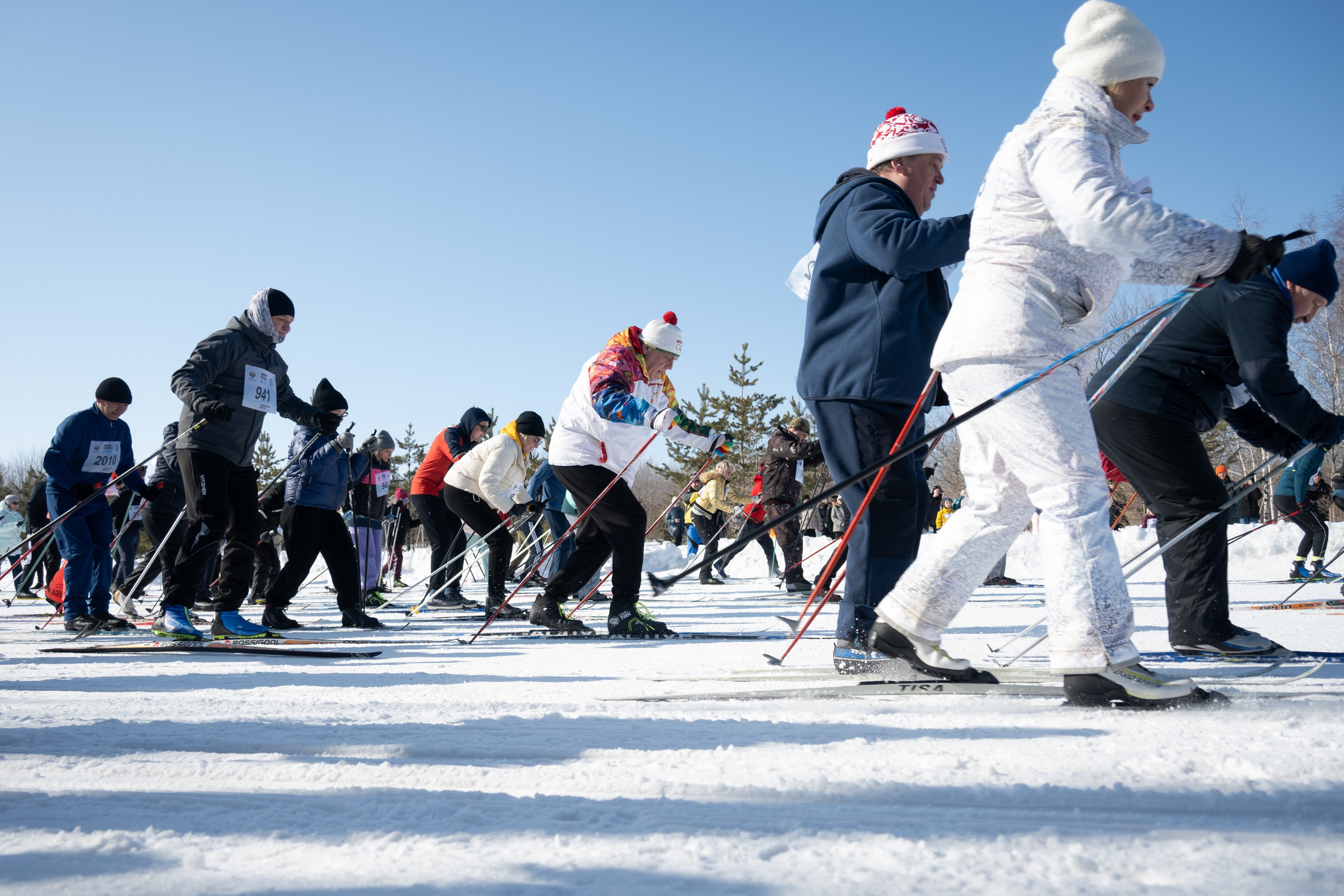Лыжня Магнитогорск. Evgeniy Roslov