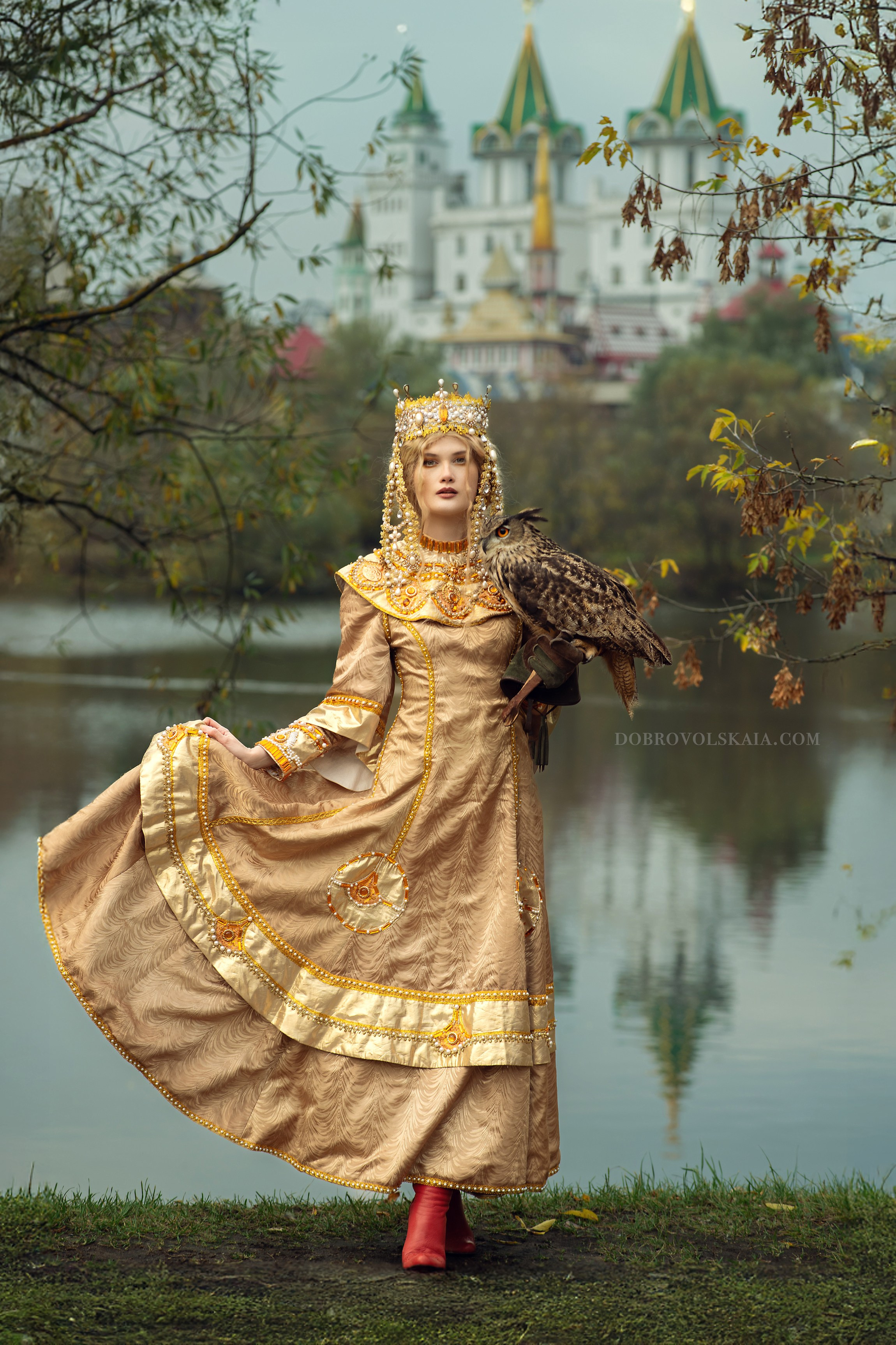 Княгиня Ольга. Русские народные костюмы в Москве