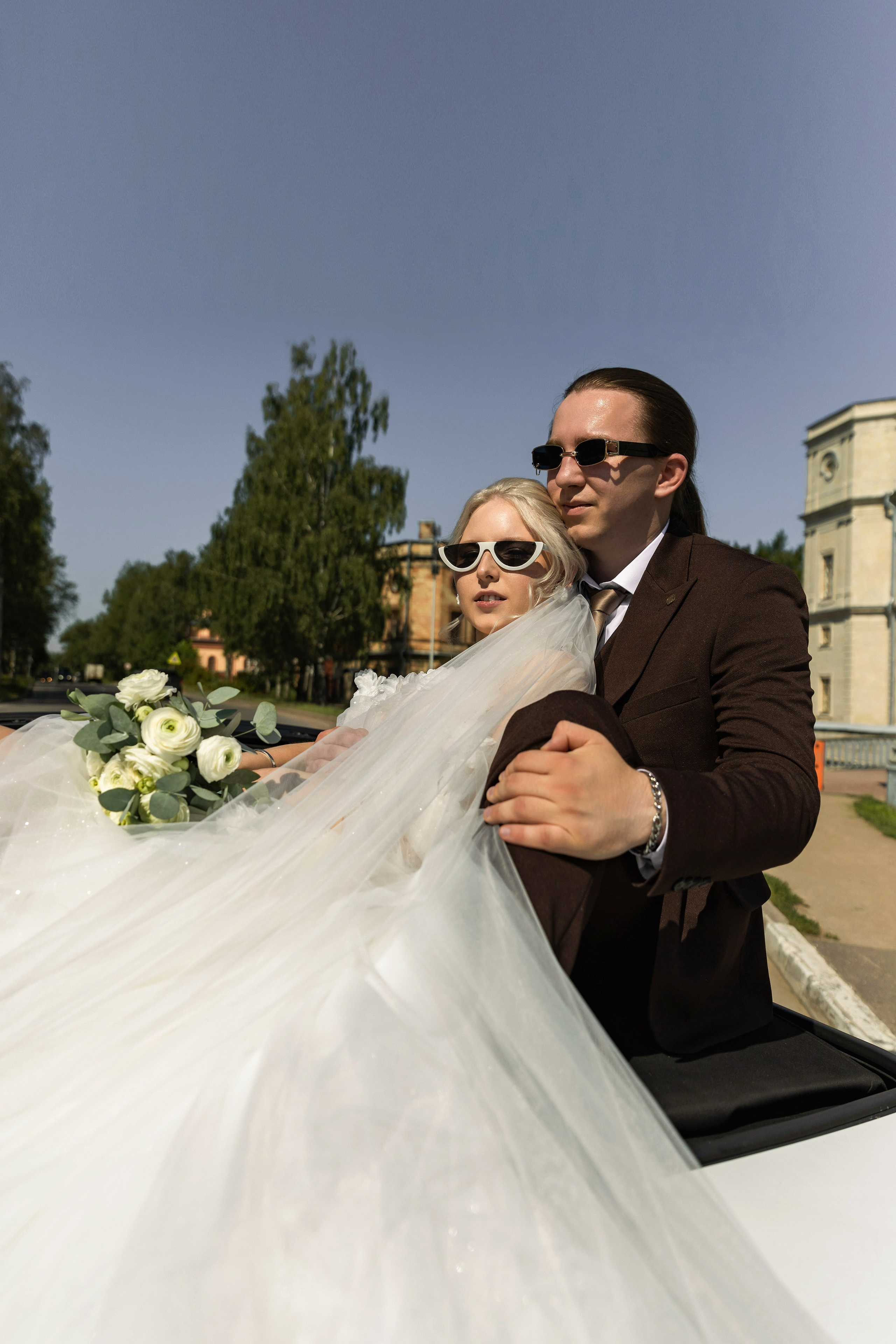 Анонс Свадебной серии с кабриолетом. Свадебный и портретный фотограф в Санкт-Петербурге Надежда Чечулина