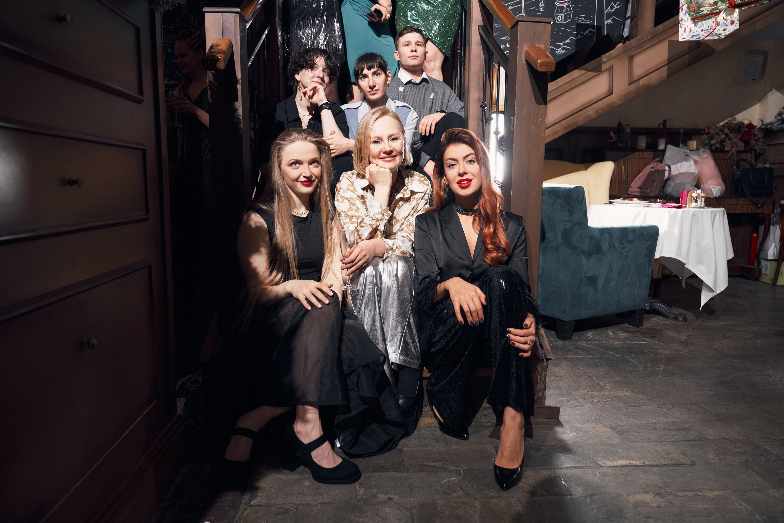 Новогодний корпоратив сети фитнесс клубов «Анатомия» — фотограф Опарин