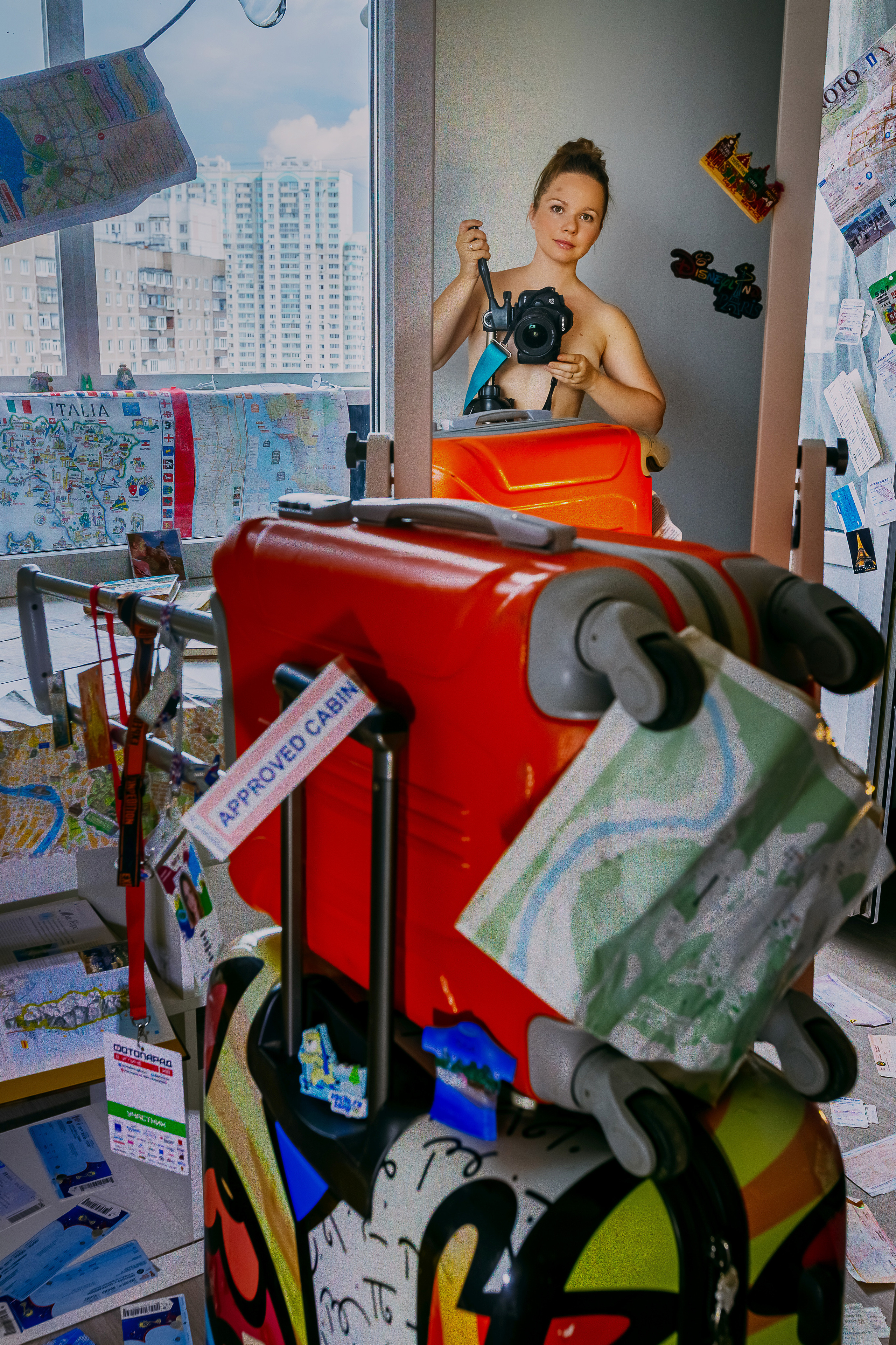 «Я есть», ироничные автопортреты художницы Ольги Михальчук. Ольга Михальчук, художница и фотограф