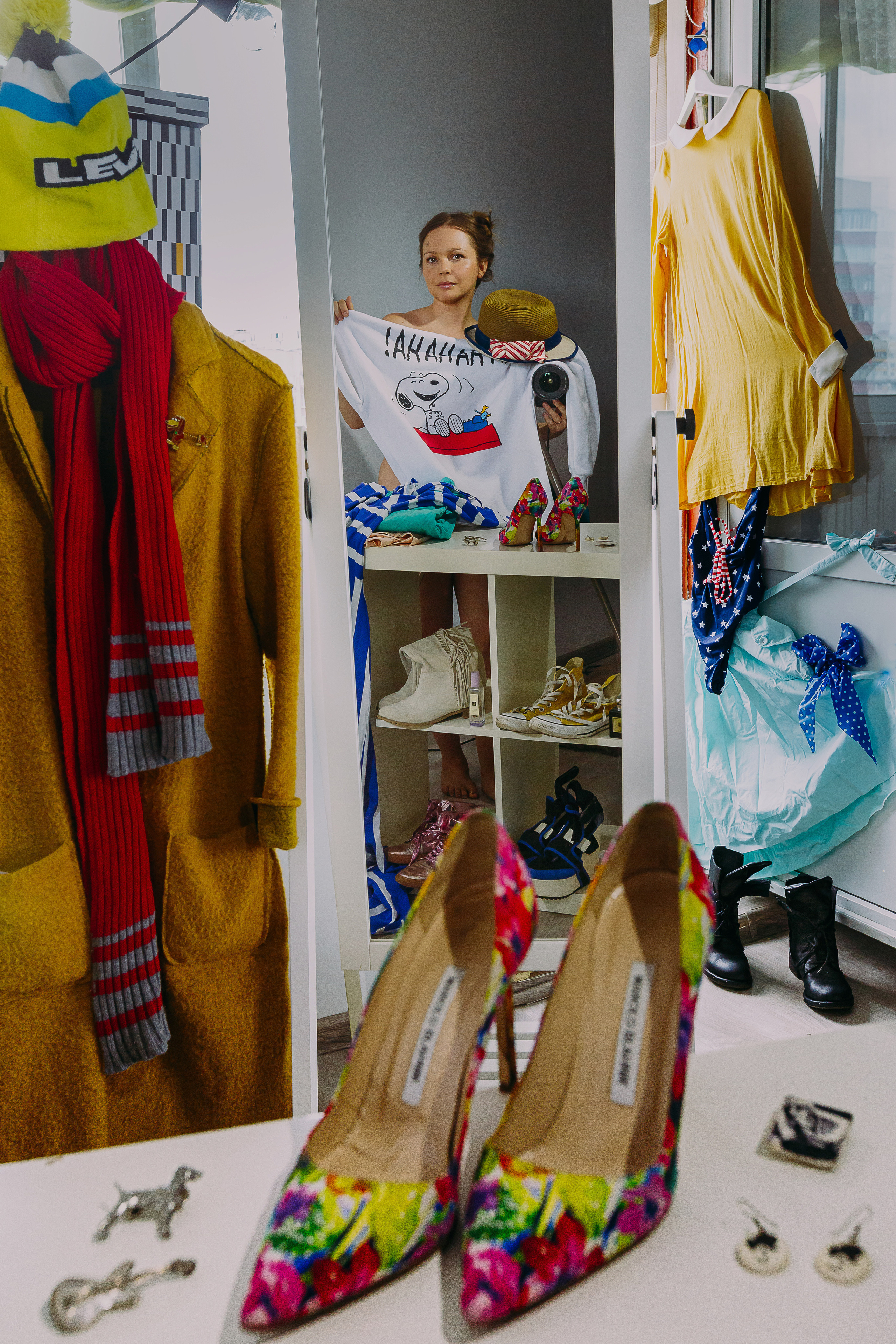 «Я есть», ироничные автопортреты художницы Ольги Михальчук. Ольга Михальчук, художница и фотограф