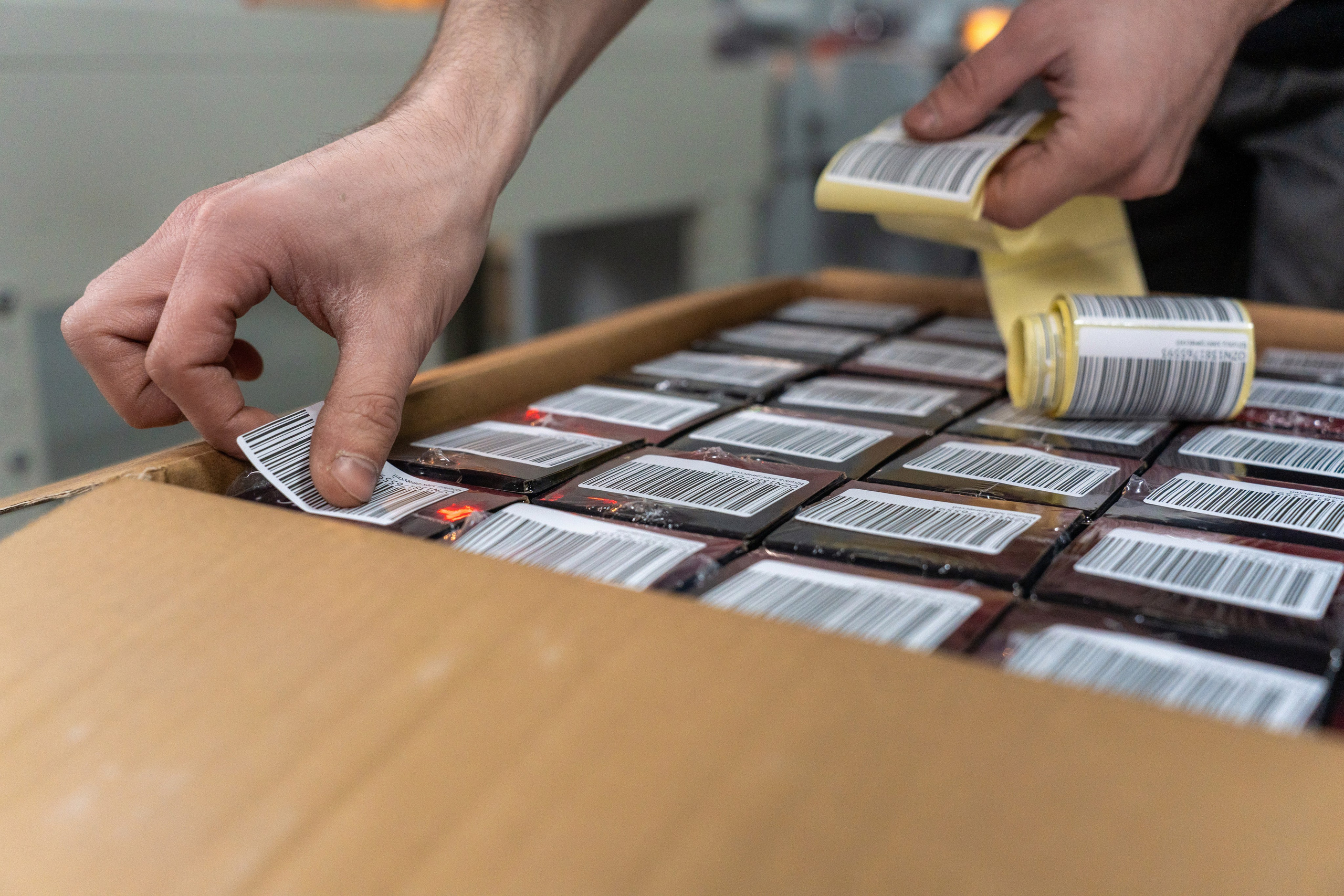 Фотосессия на складе фулфилмента в Фудсити, фотосъемка на складе