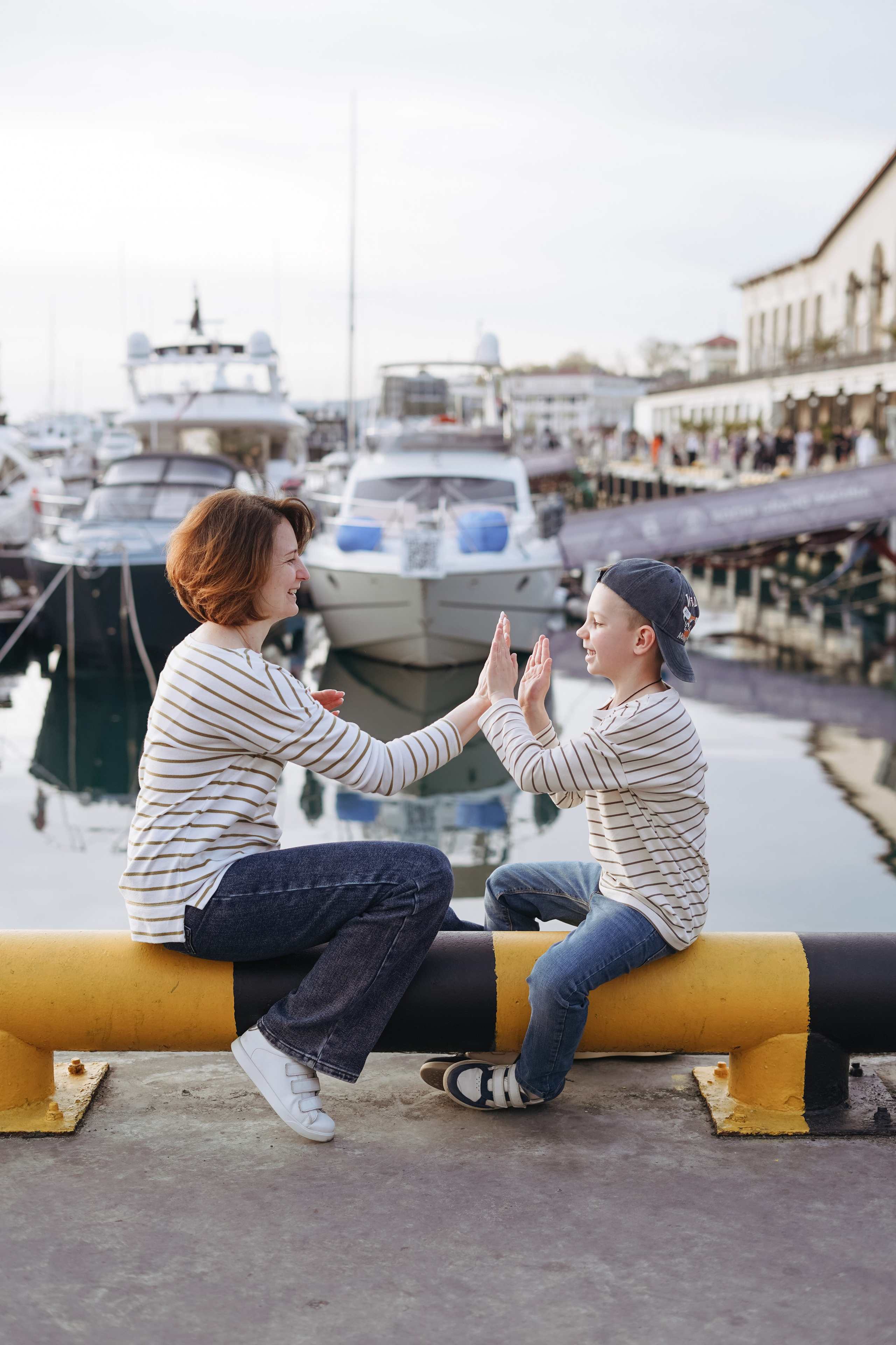 Екатерина и Ярослав, а также море, яхты и много смеха. Фотограф в Сочи и Абхазии | Фототуры | September Air