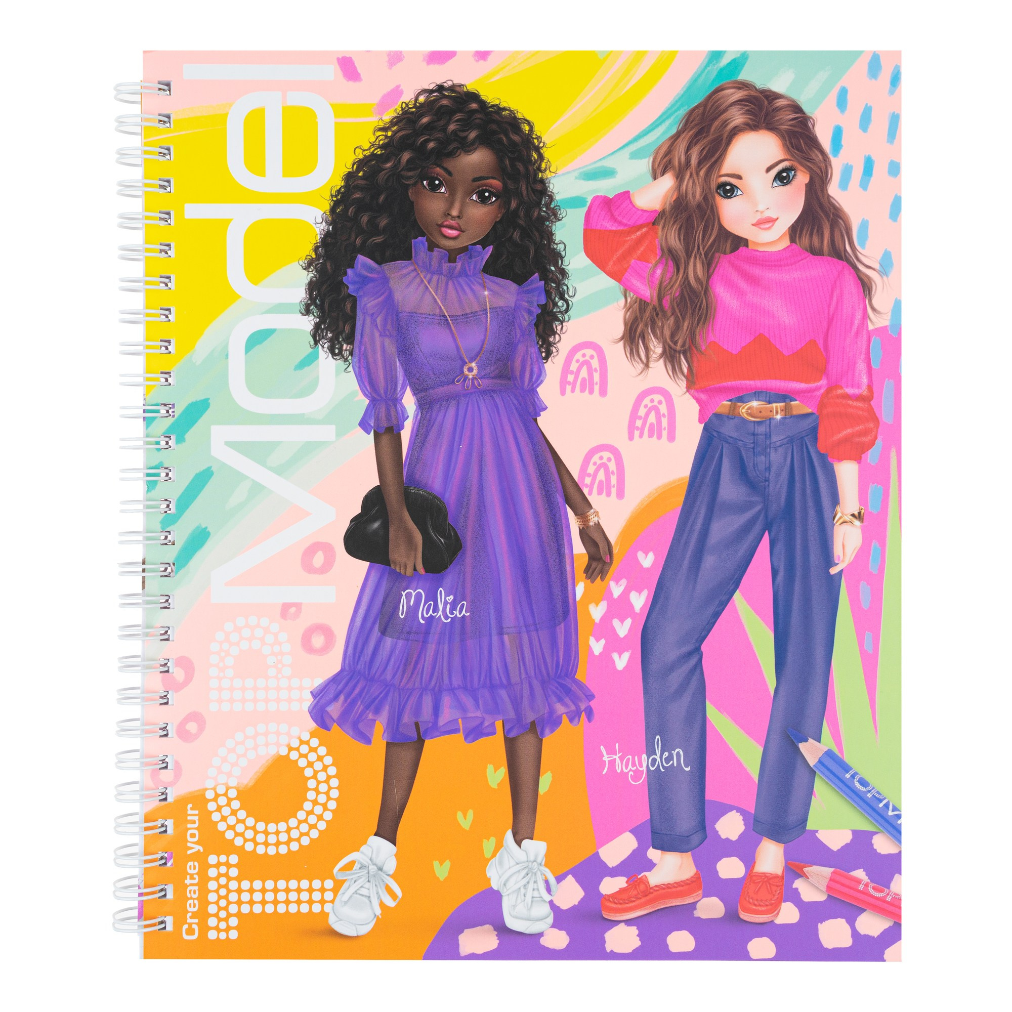 Тетрадь топ модель на спирали