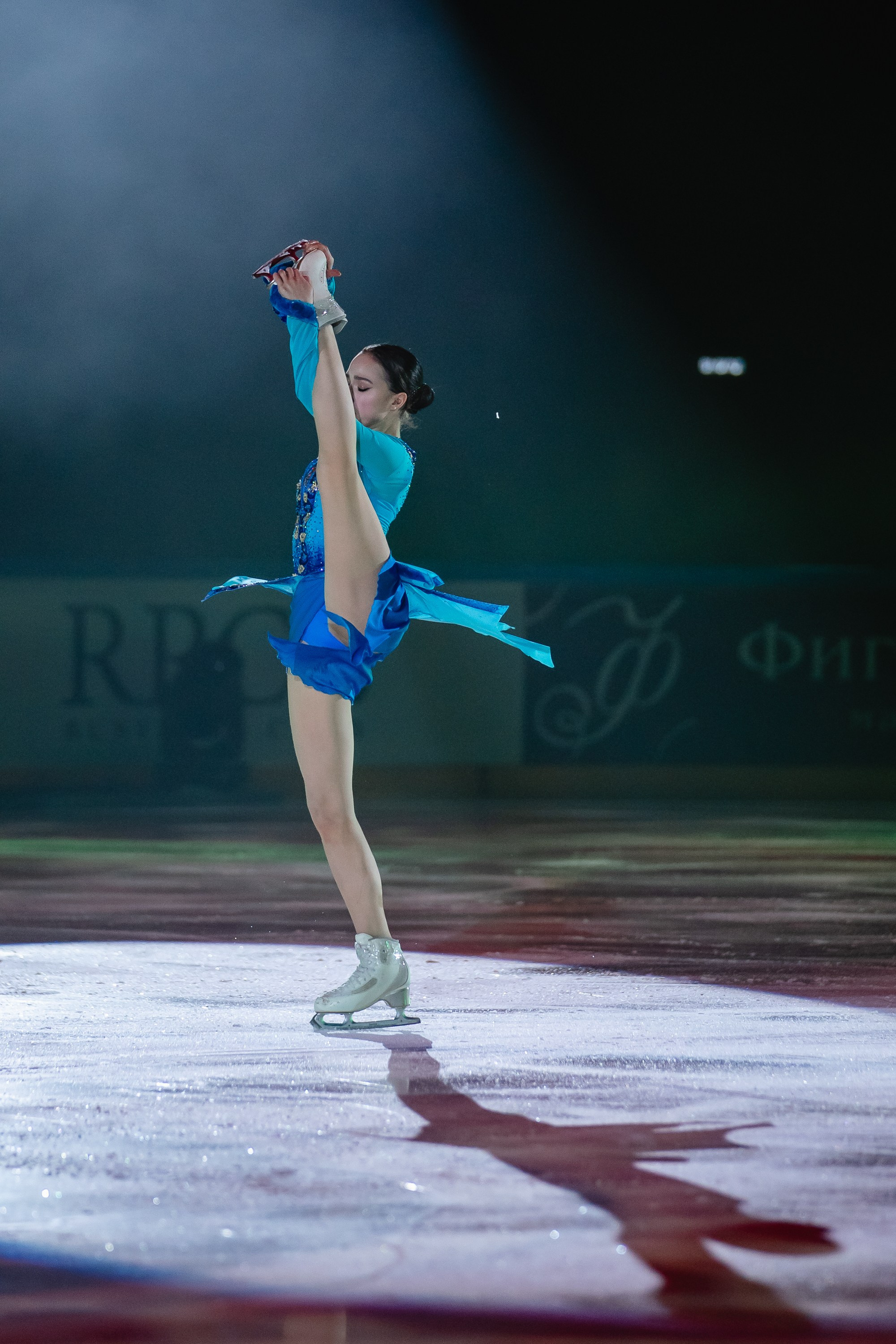 Шоу «Чемпионы на льду» в Новосибирске. Воробьева Ксения — Спортивный и танцевальный фотограф Новосибирск