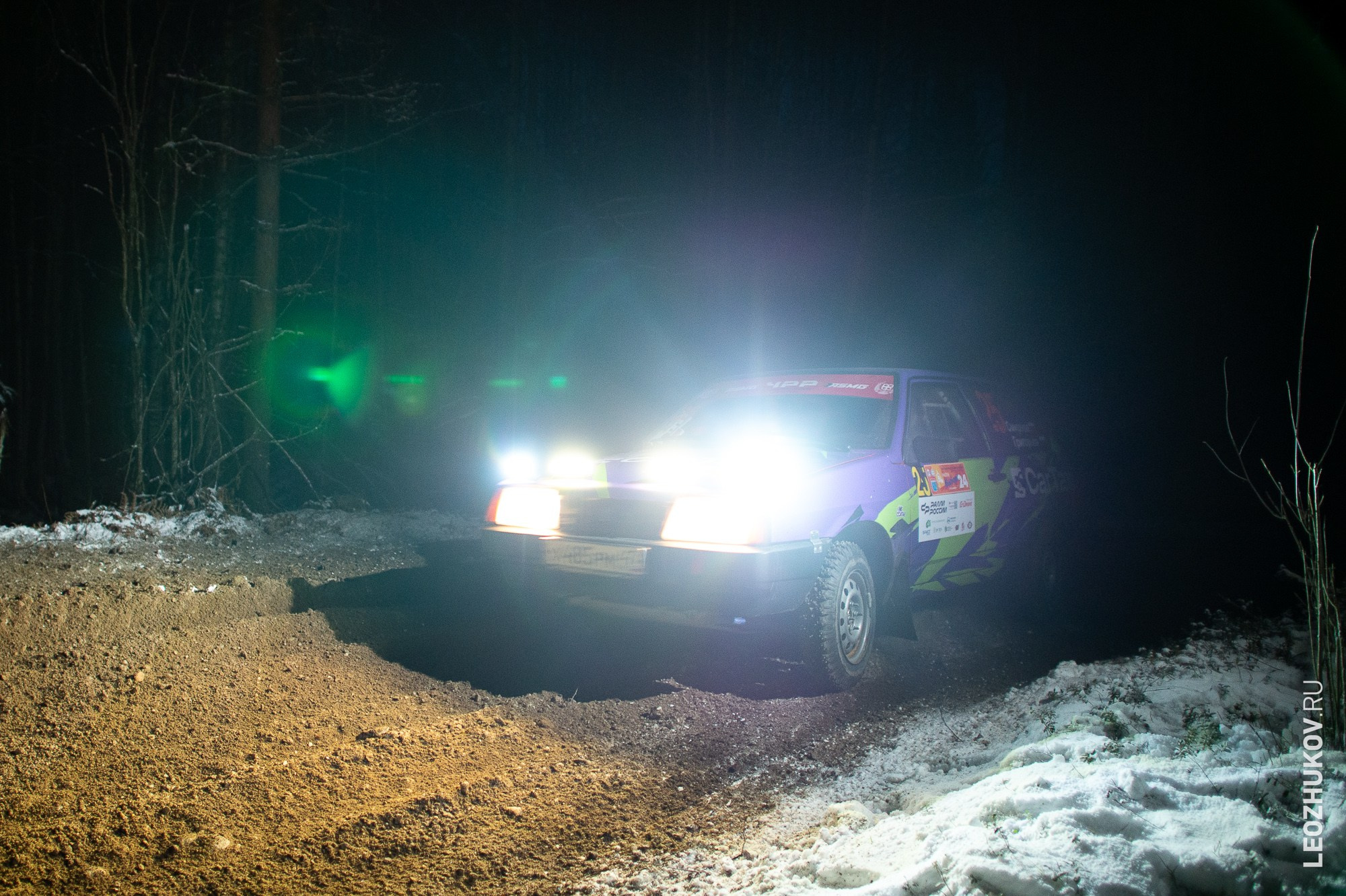 Rally Vyborg 2024. Sports photographer Leonid Zhukov