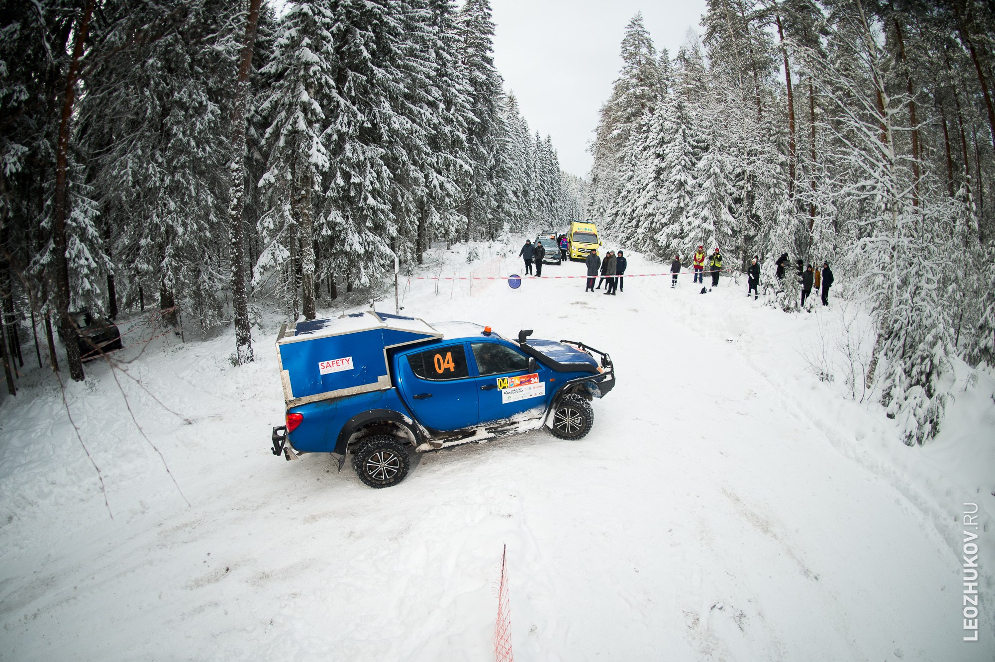 Rally Vyborg 2024. Sports photographer Leonid Zhukov