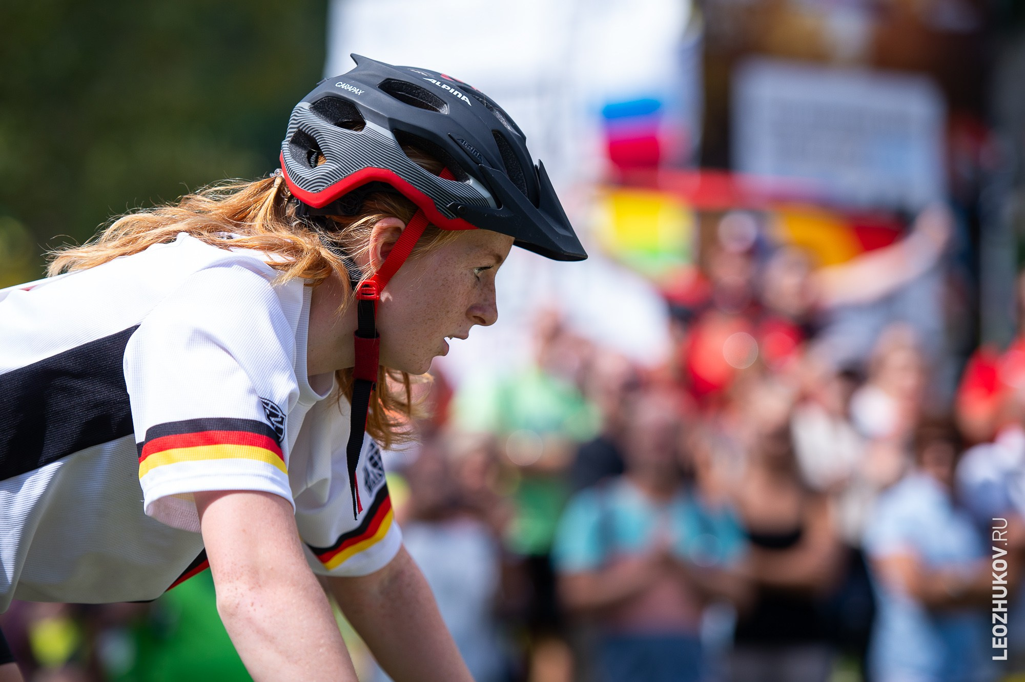 UCI Trials World Championships 2016 — finals. Sports photographer Leonid Zhukov