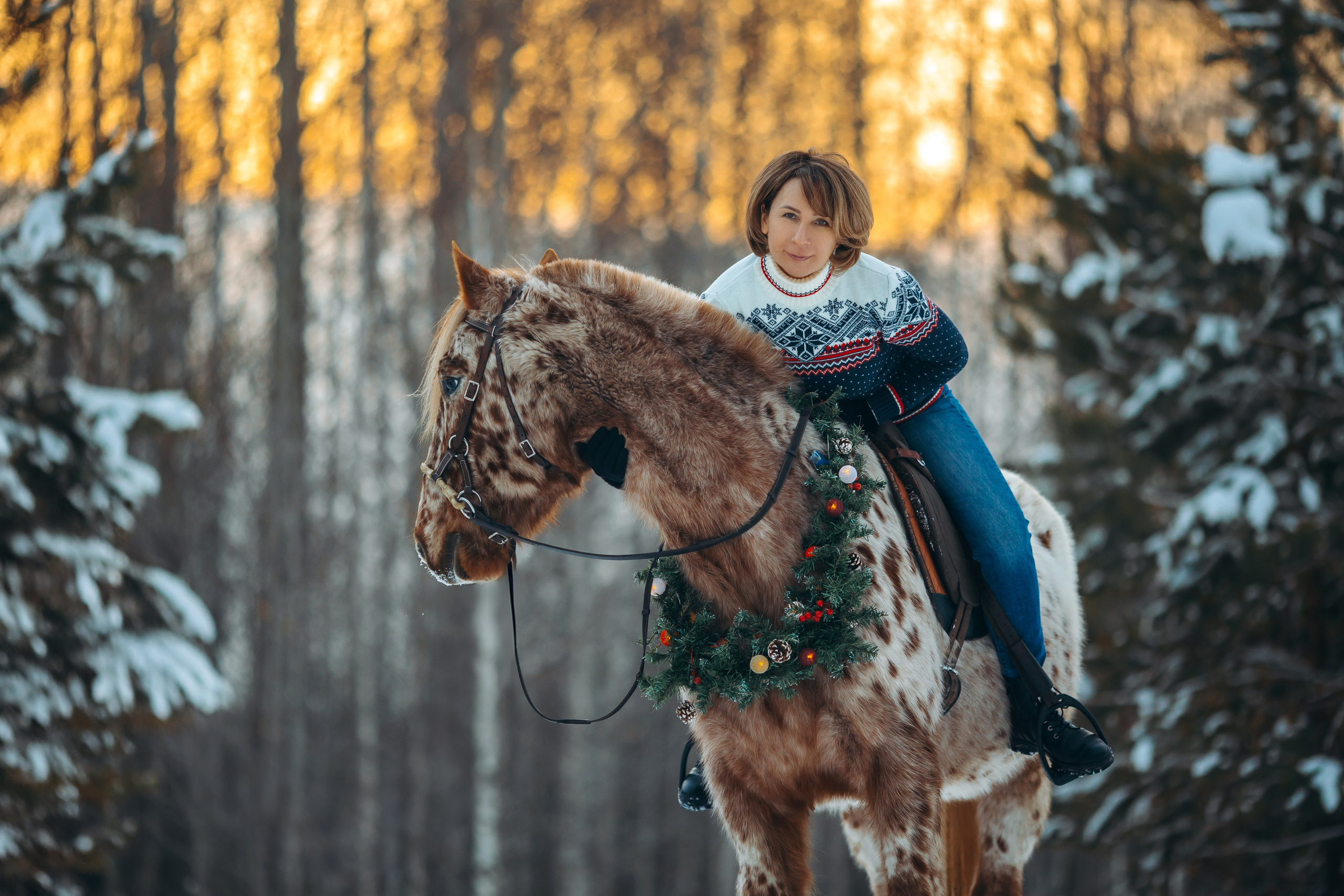 Тариф новогодний 2024. Анна Молчанова конный фотограф в Тюмени | фотосессии с лошадьми Тюмень